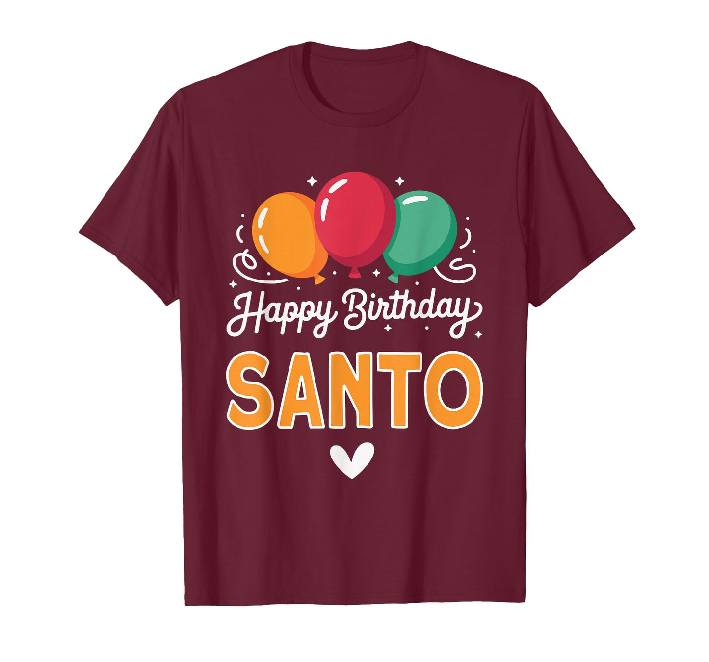 Happy Birthday Saying Santo T-Shirt