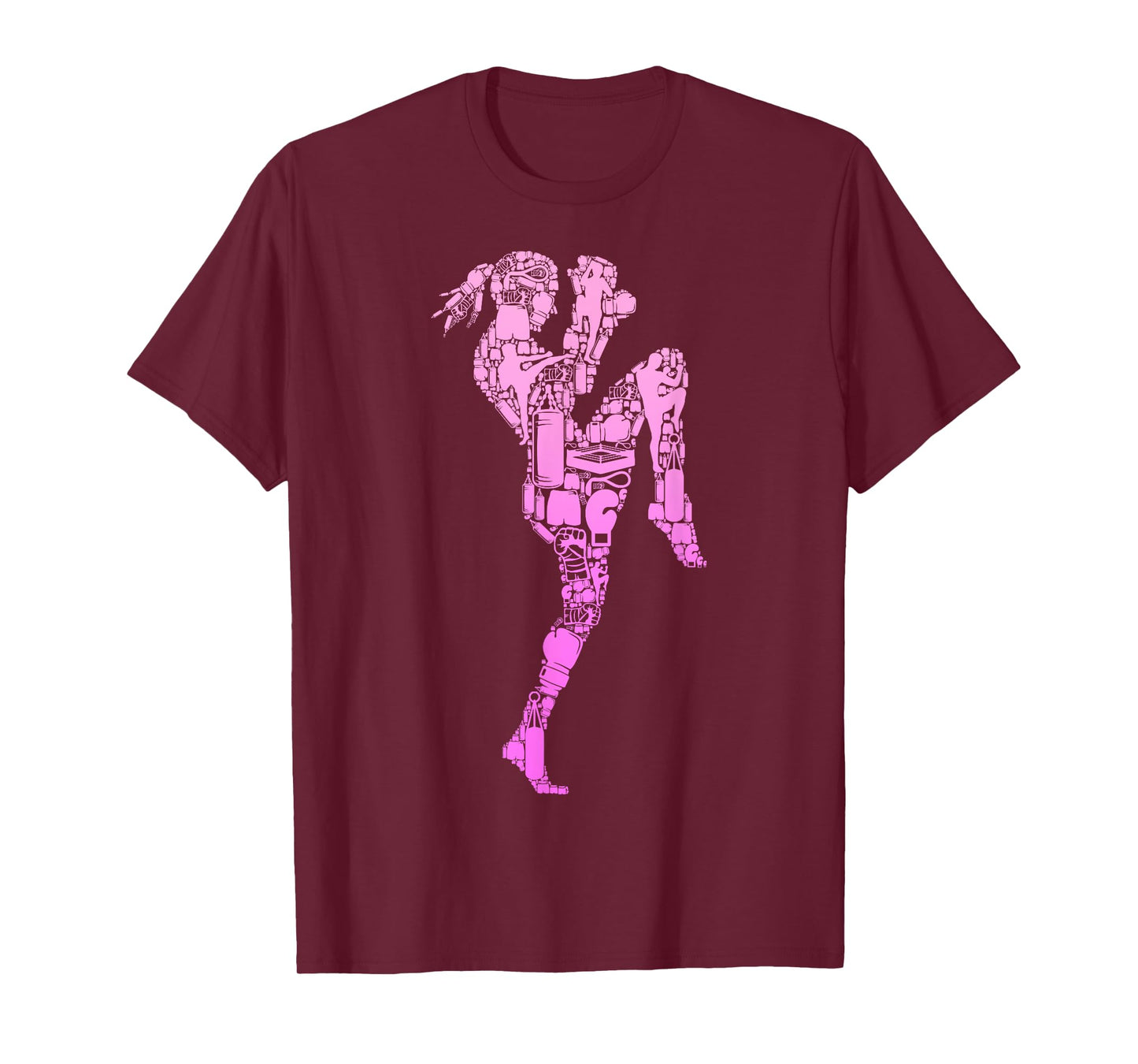 Muay Thai Women Girls T-Shirt