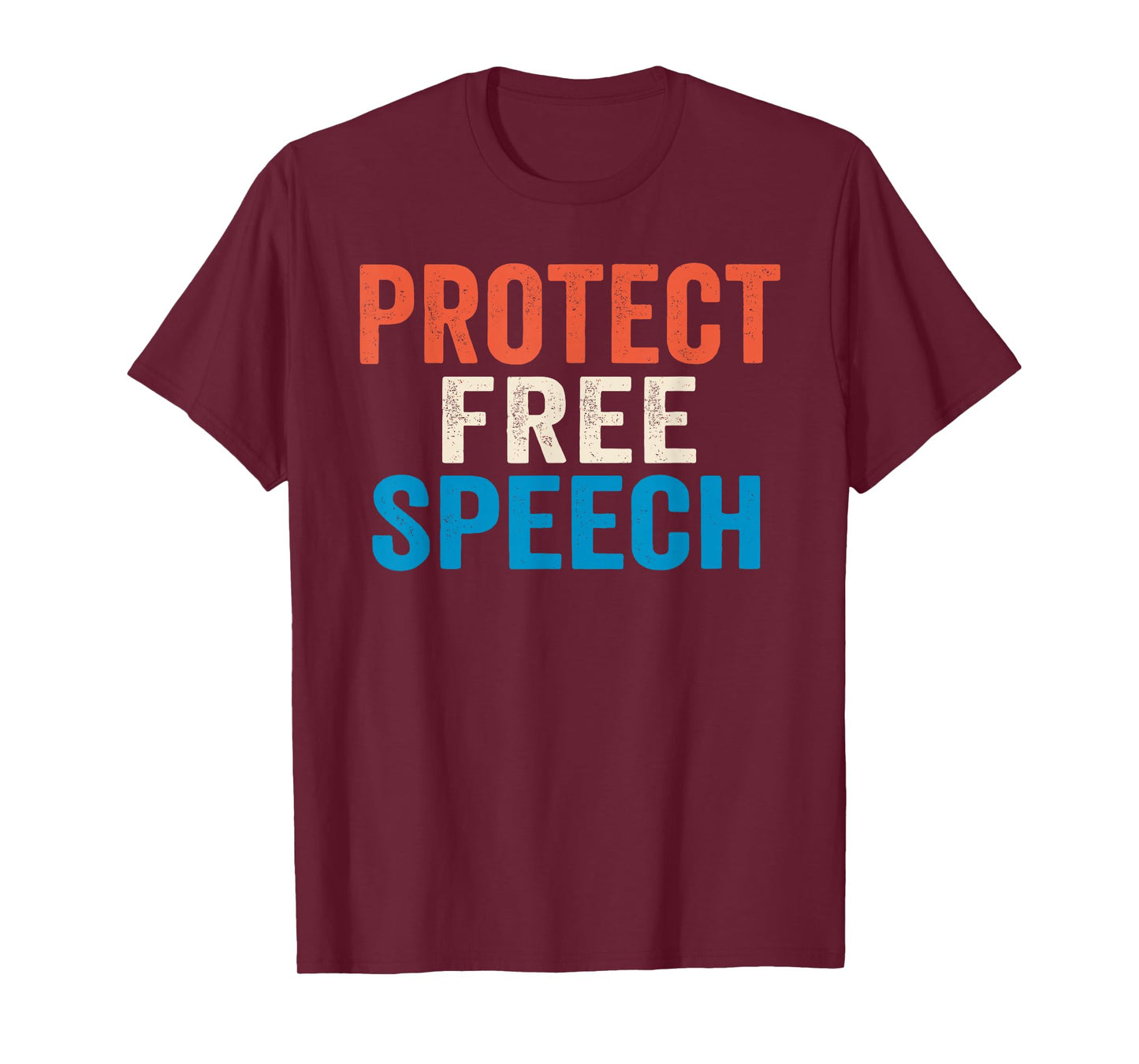 Protect Free Speech Shirt Retro Vintage Free Expression T-Shirt