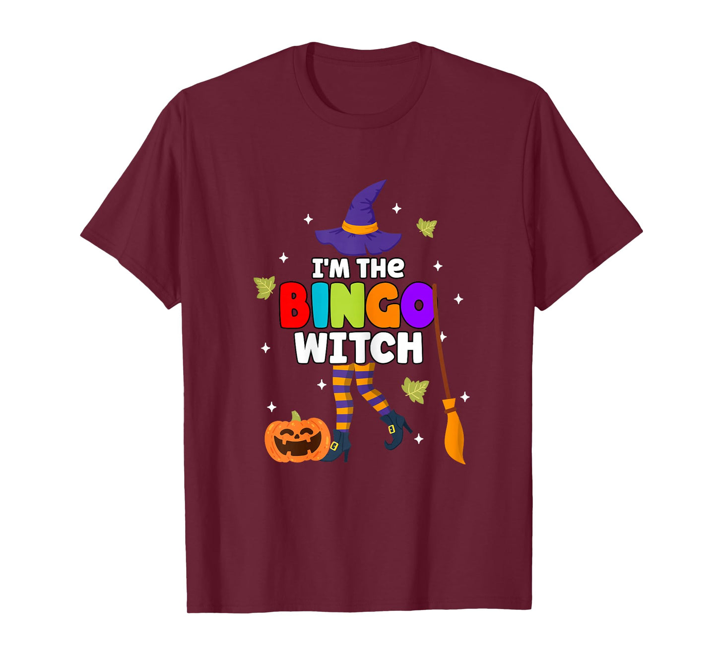 Halloween I'm The Bingo Witch Matching Family T-Shirt