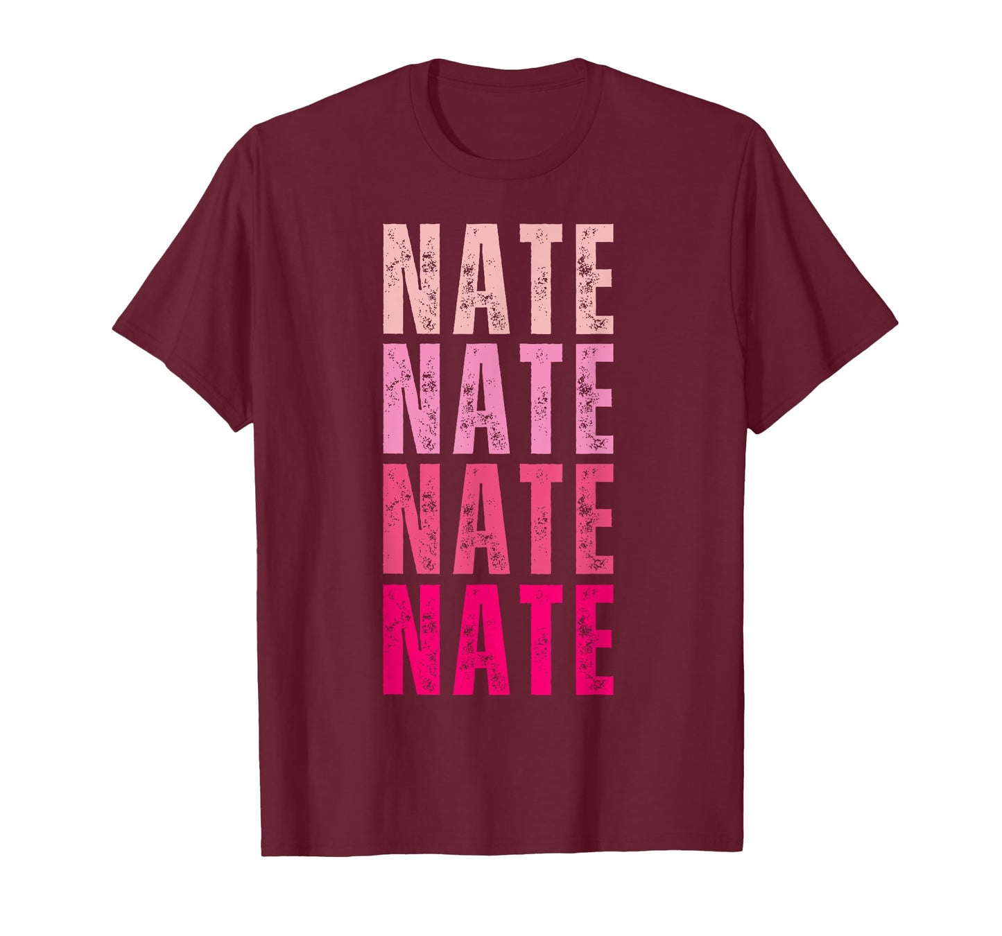 Nate Personalized Name I Love Nate Vintage T-Shirt