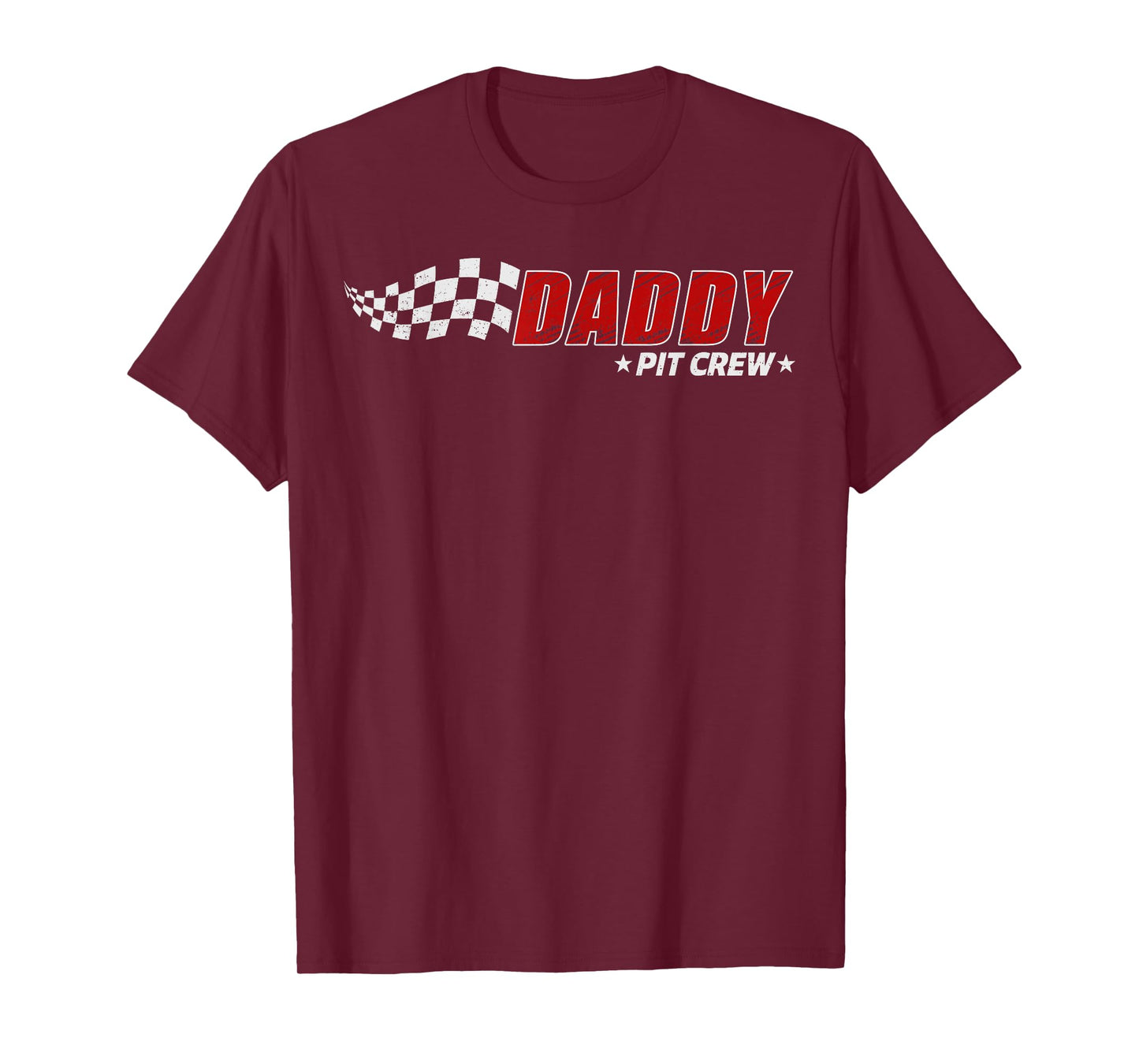 Daddy Pit Crew Race Car Birthday Family Matching Pit Crew T-Shirt