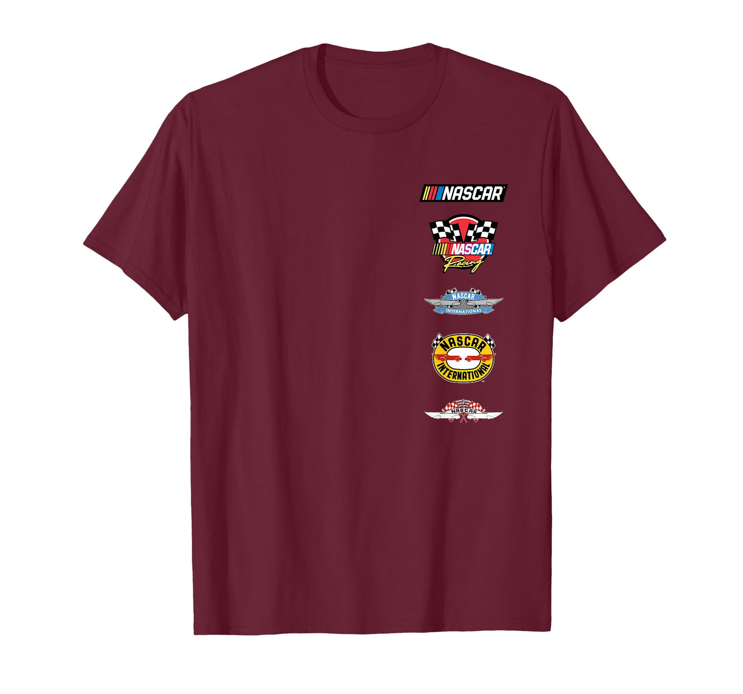 NASCAR - Stacked Historical Racing Logos T-Shirt