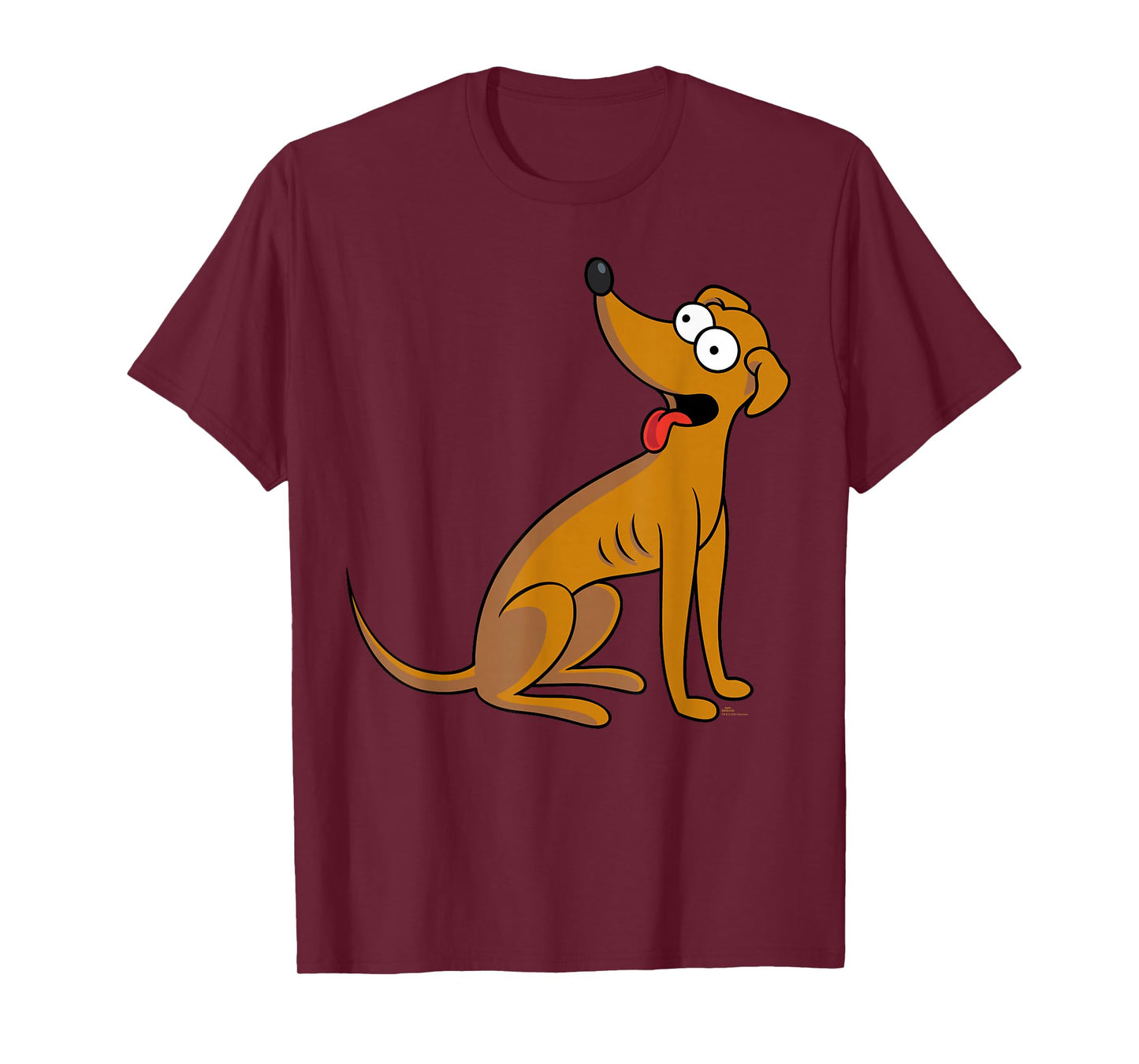 The Simpsons Happy Santa's Little Helper Pet Dog Parent T-Shirt