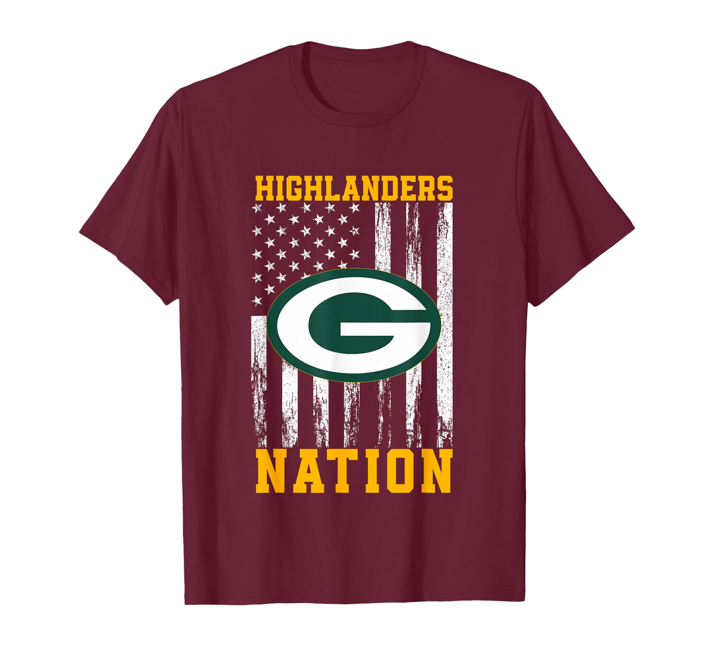 Glenvar Highlanders Logo Nation HS T-Shirt