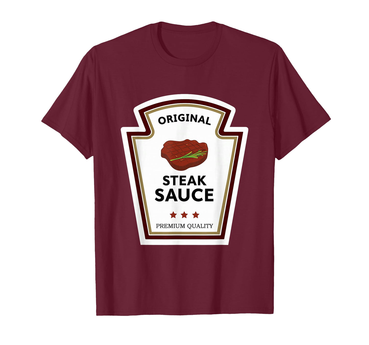 Original Steak Sauce Condiment Group Costume T-Shirt