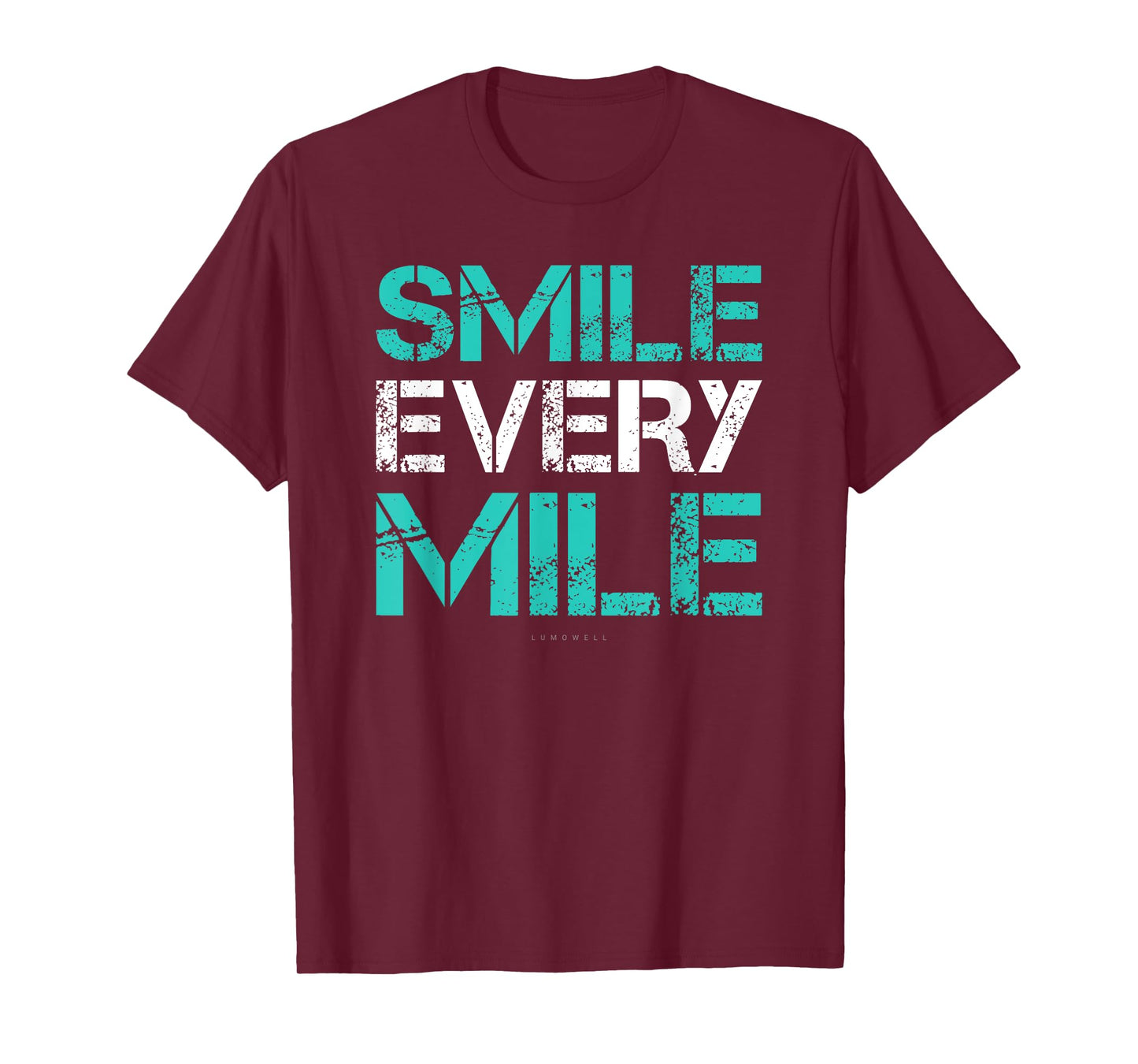 Smile Every Mile Shirt. Funny Running TShirts. Runner Gifts T-Shirt