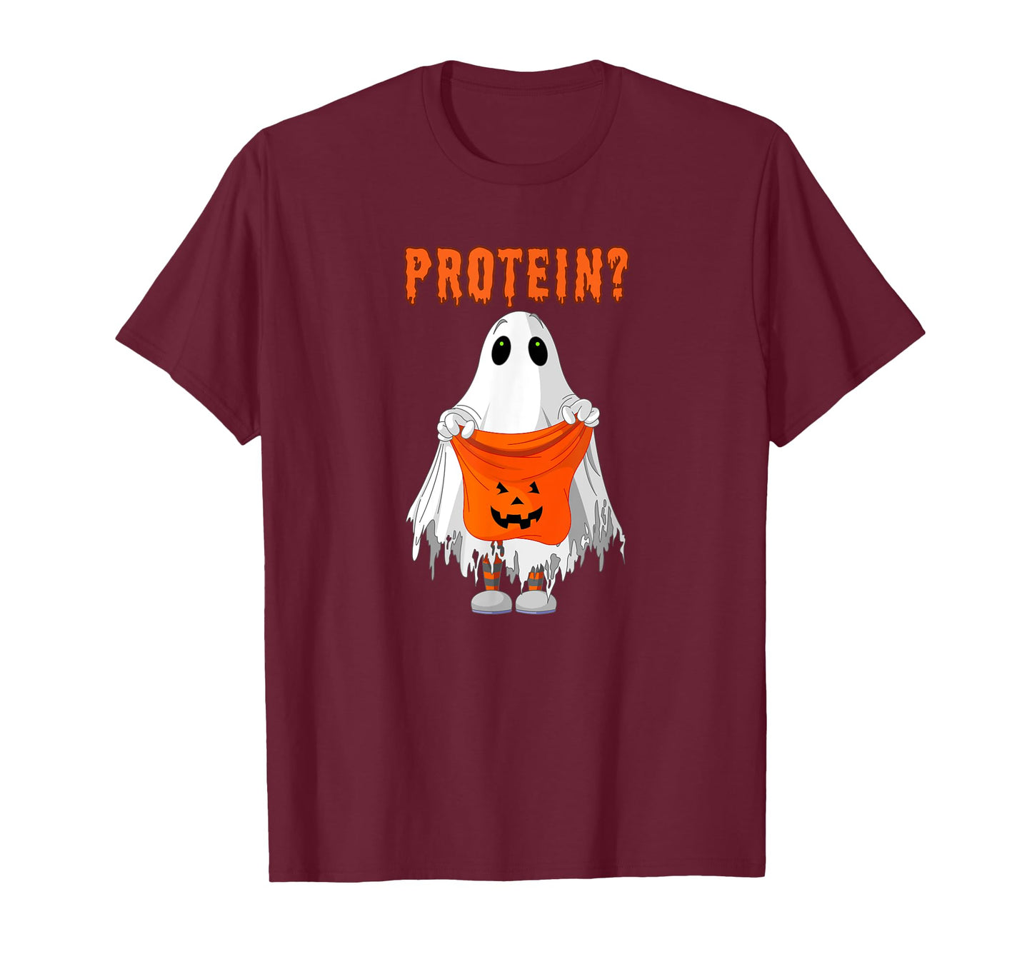 Halloween Gym Pump Cover Trick or Treat for Protein Gym Rat T-Shirt