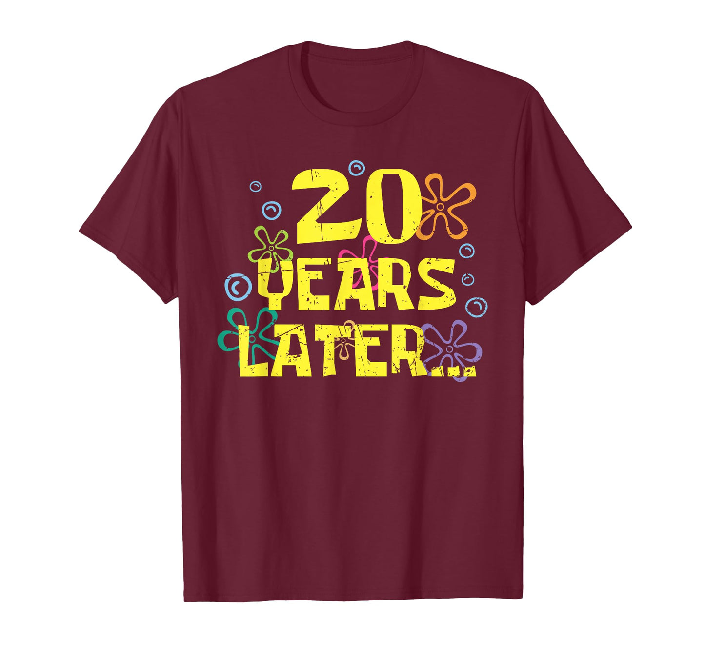 Twenty Years Later 20 Year Old 20th Birthday Party Meme T-Shirt