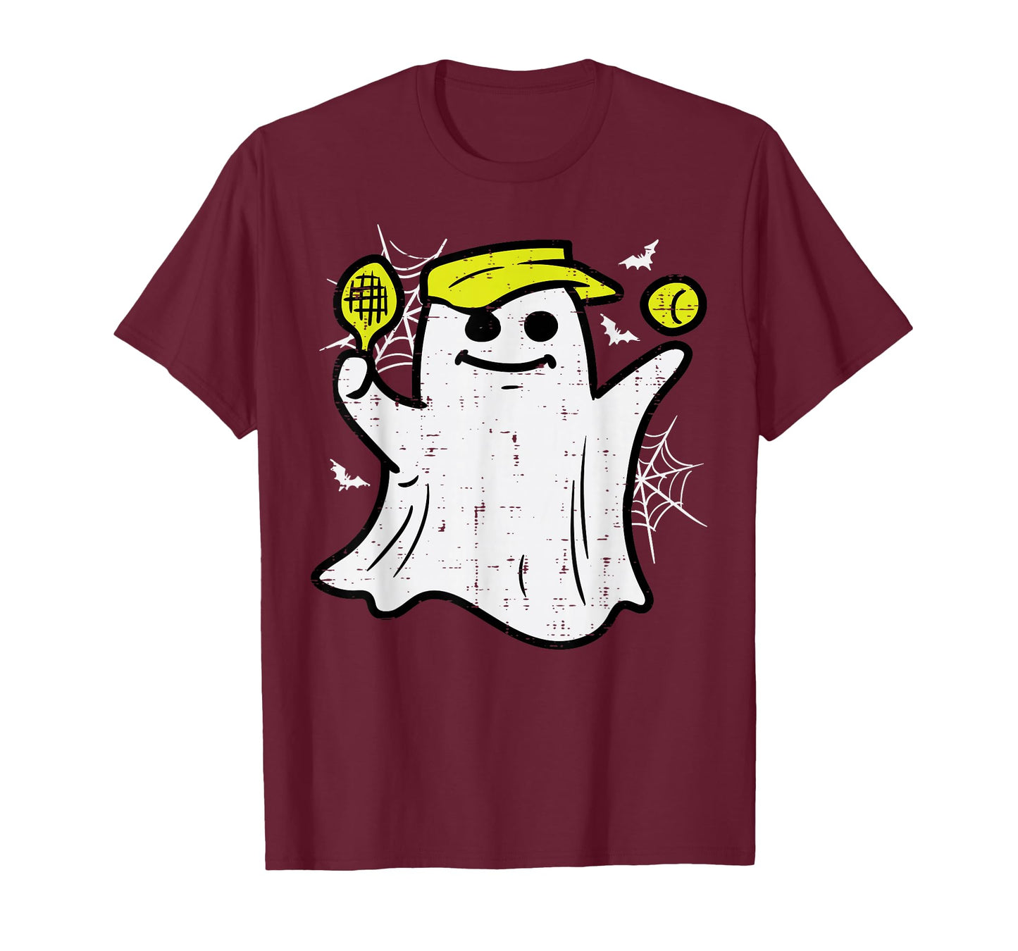 Halloween Pickle Ball Ghost Pickleball Costume Men Women Kid T-Shirt