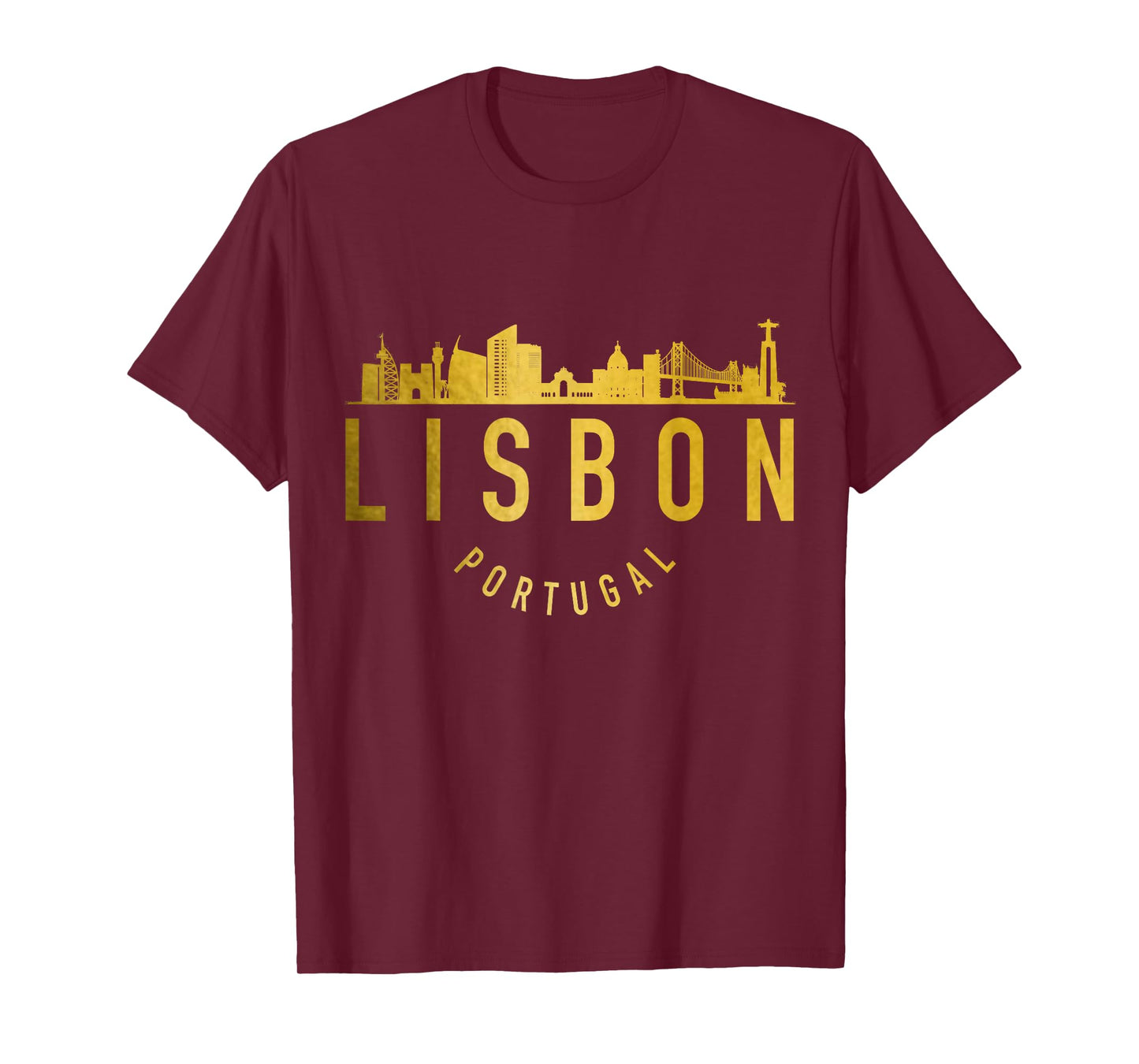 Lisbon Portugal Skyline Lisboa T-Shirt