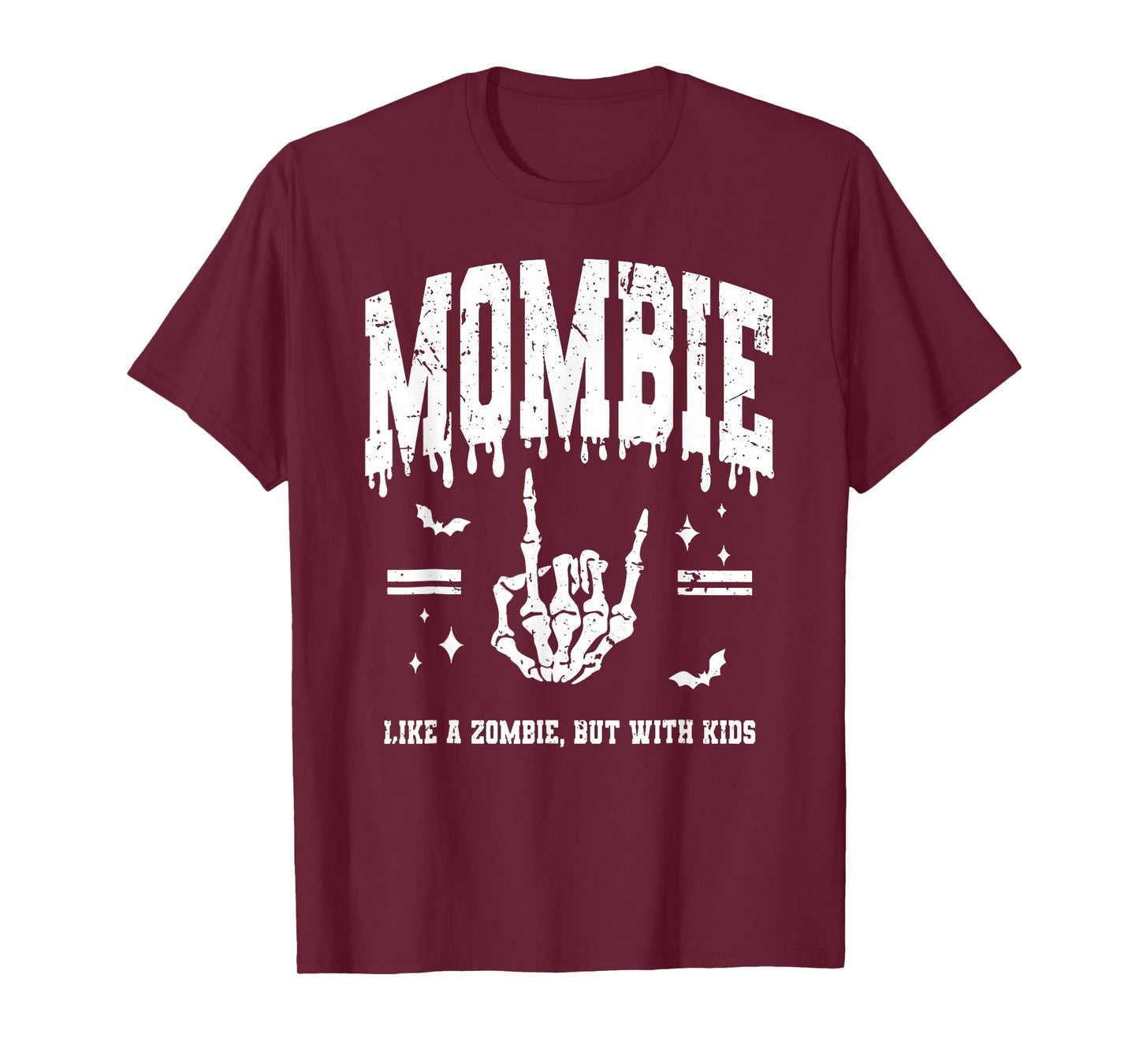 Halloween Mombies Like A Zombie But with Kids Funny Mom T-Shirt