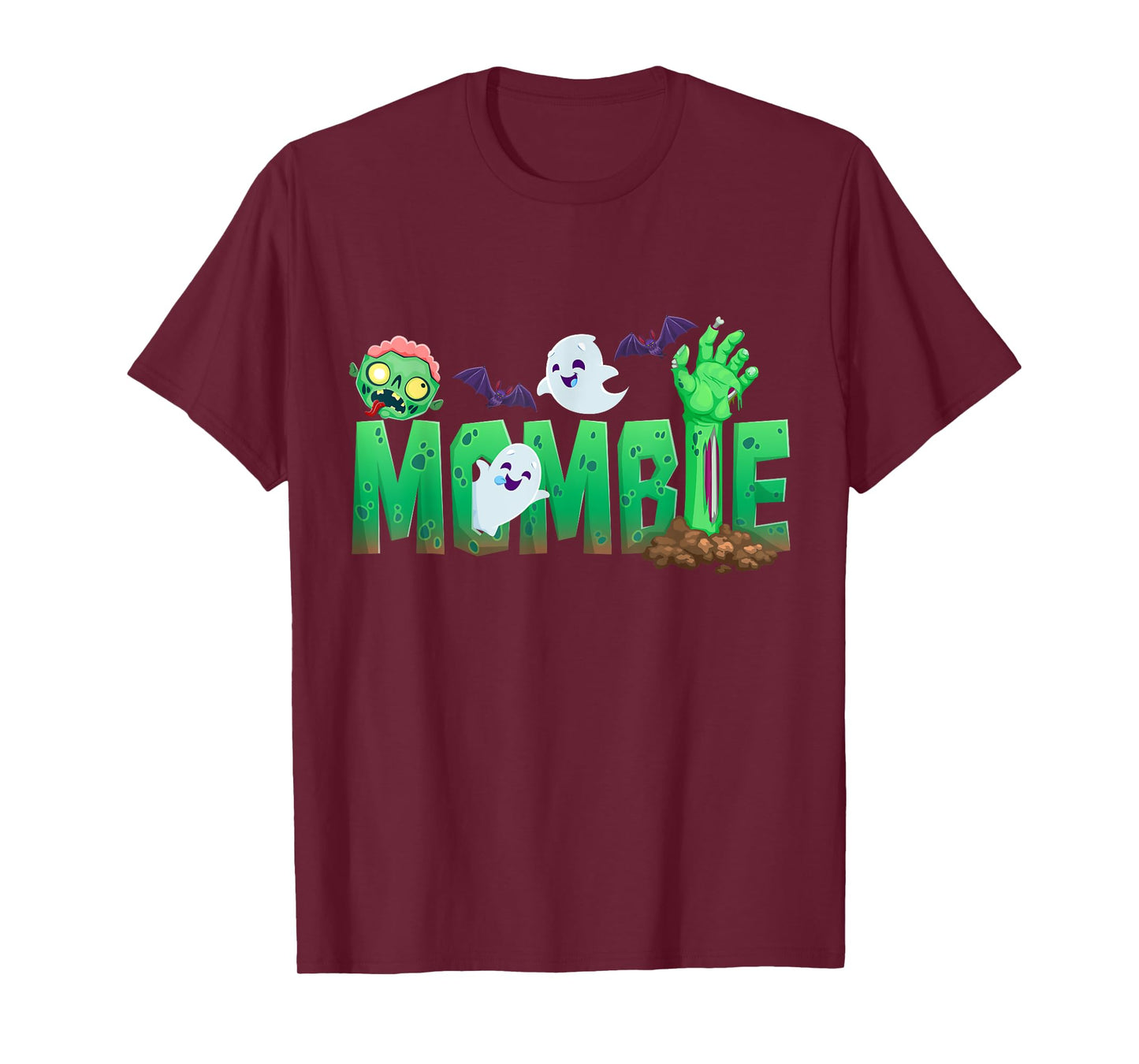 Zombie Mom Funny Halloween Womens Costume Graveyard T-Shirt