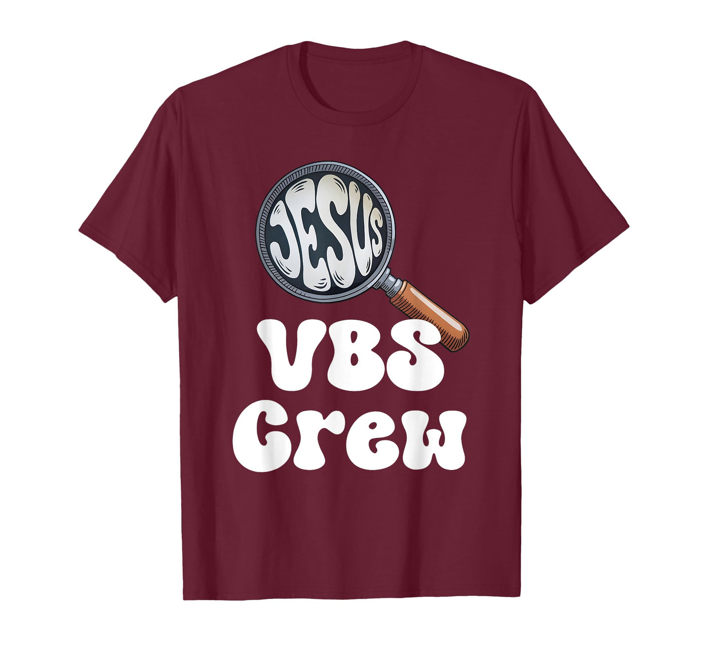 VBS 2025 Vacation Bible School VBS Crew Hand Lens T-Shirt