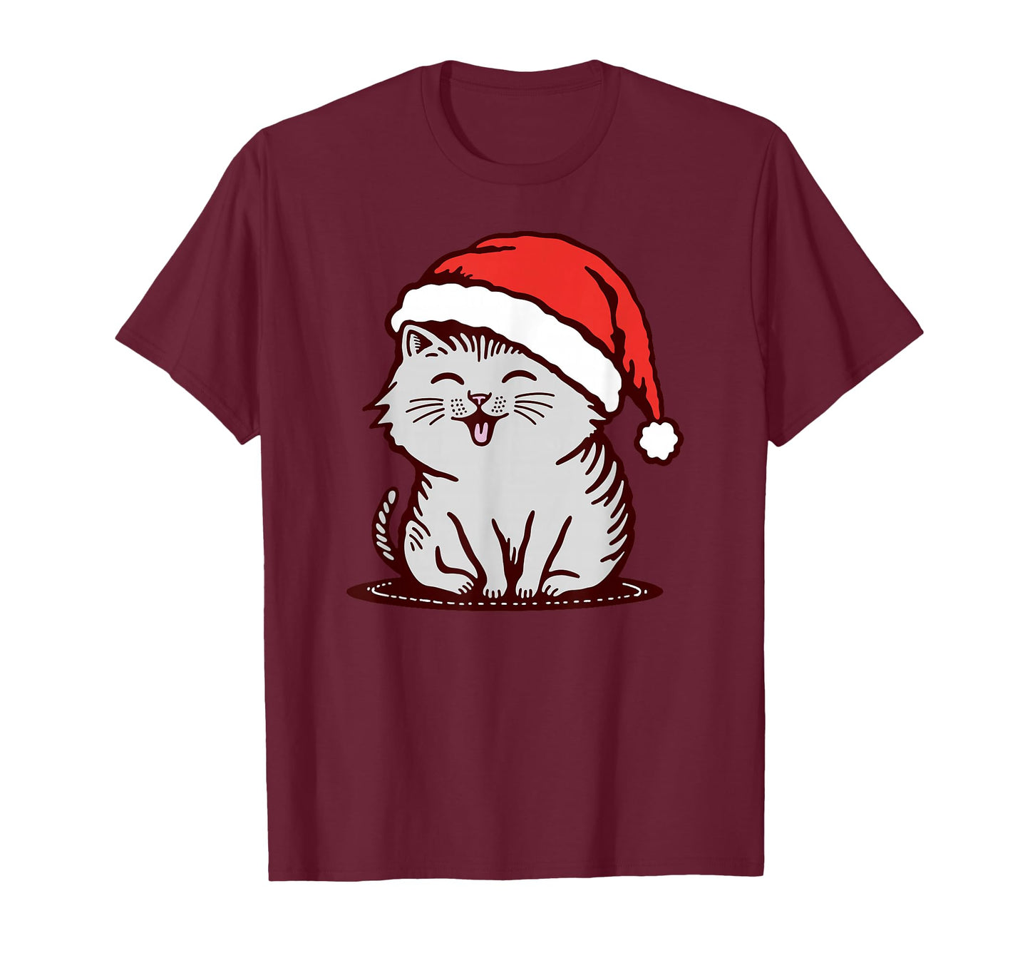 Cat in a Santa hat T-Shirt