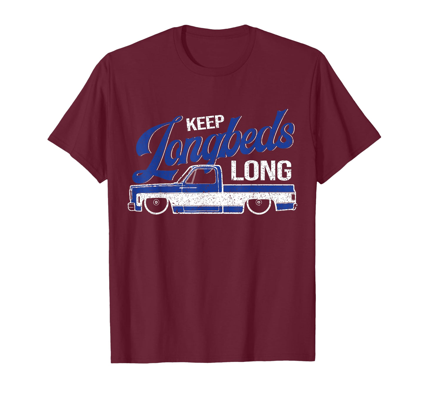 Squarebody Longbed Classic Square Body C30 C10 K10 Truck T-Shirt