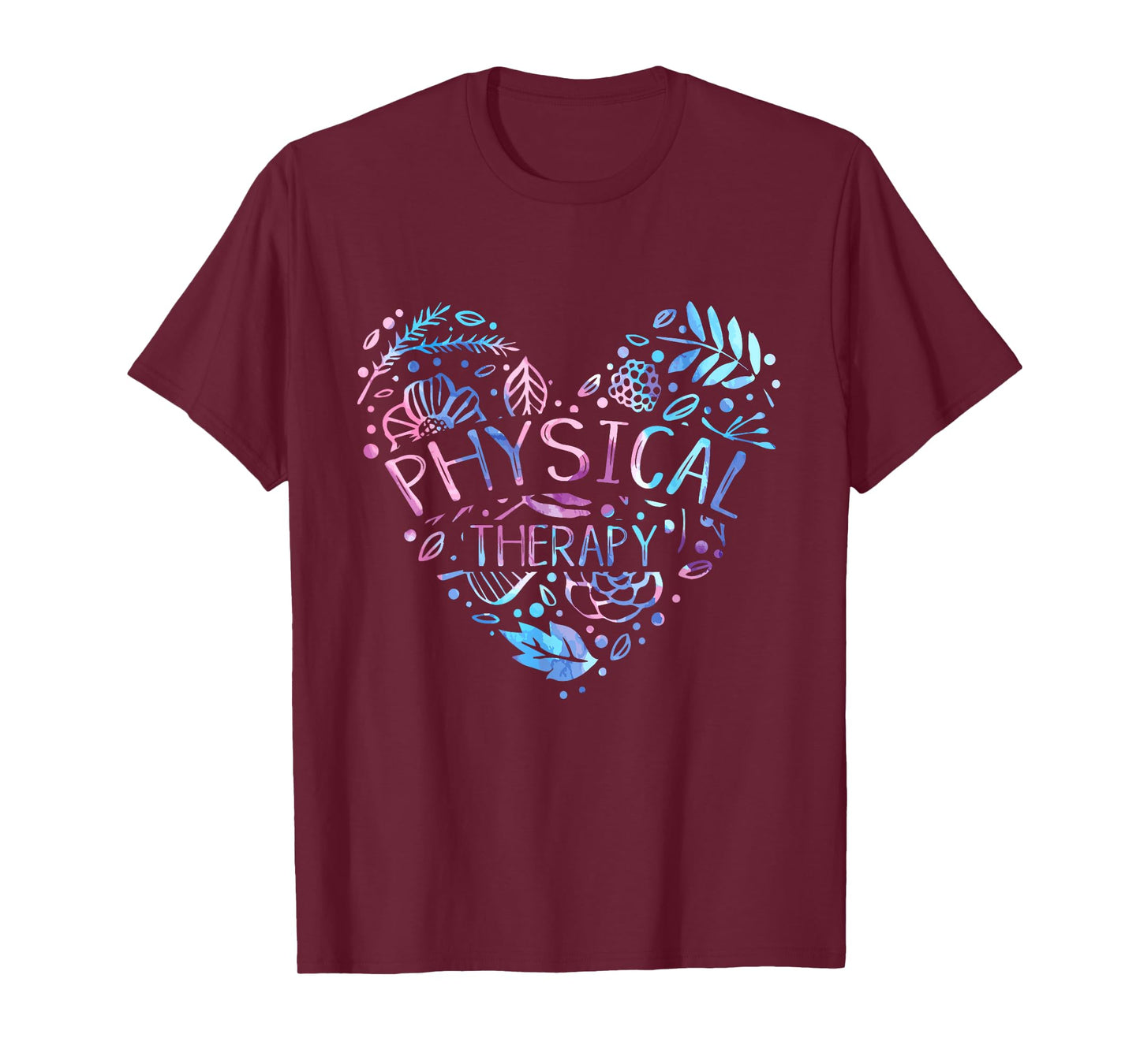 Physical Therapist Gift Heart PT Physical Therapy T-Shirt