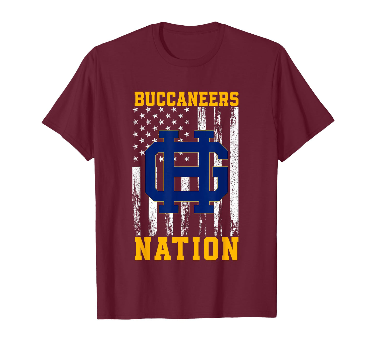 Grand Haven Buccaneers Logo Nation HS T-Shirt