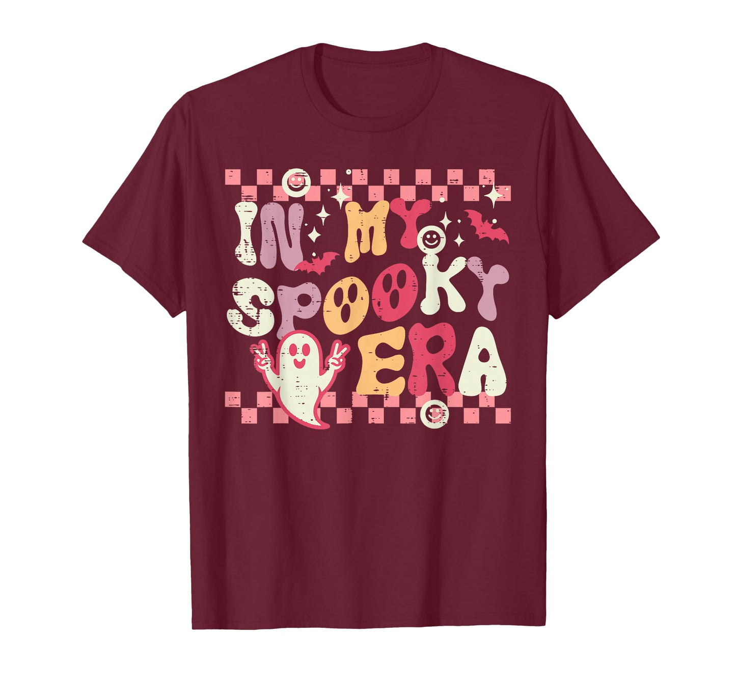 Halloween My Spooky Era Retro Costume Groovy Women Men Kids T-Shirt