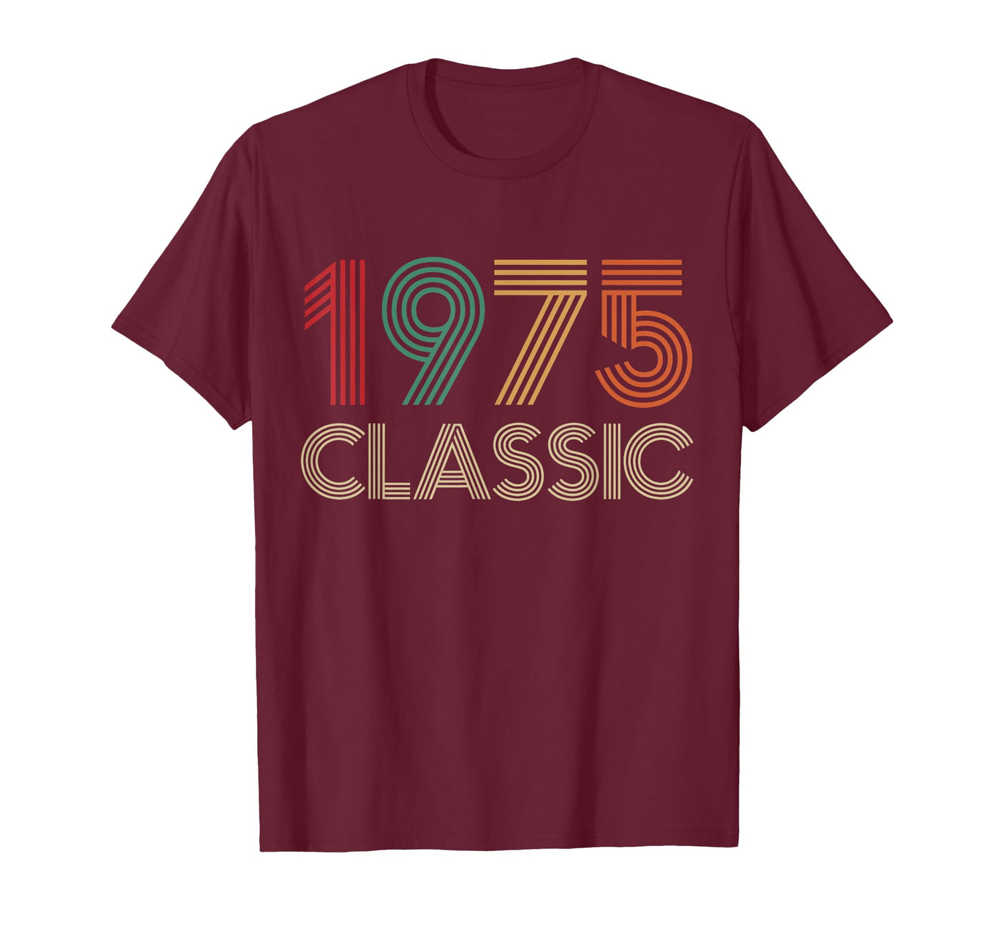 1975 Classic 50th Birthday Gifts for Men Women 50 Year Old T-Shirt