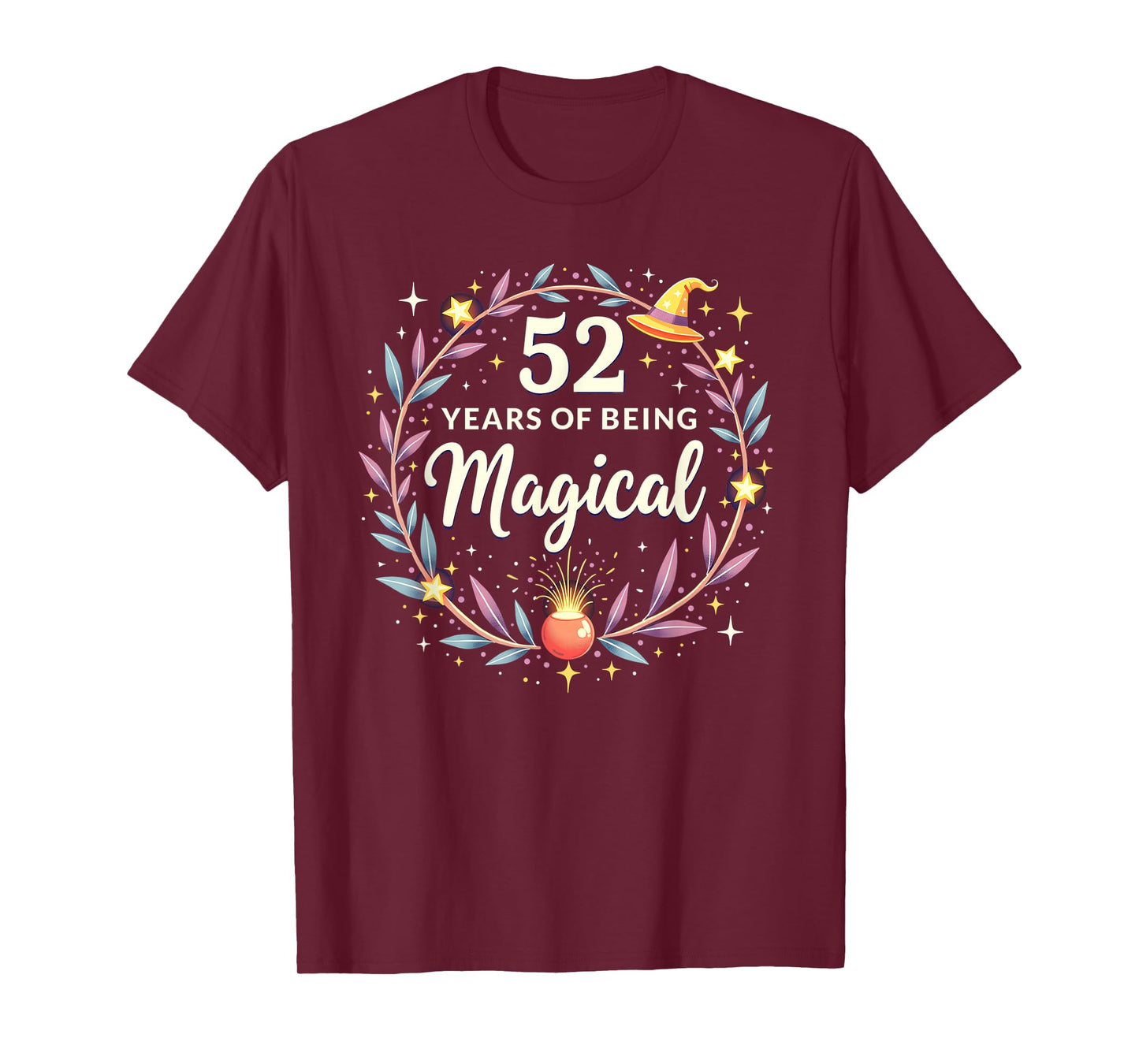 52 Years Magical Birthday Gift - Enchanted Anniversary T-Shirt
