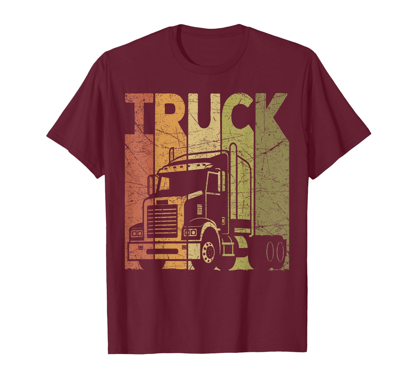 Truck Driver Vintage Trucker Retro Trucking T-Shirt