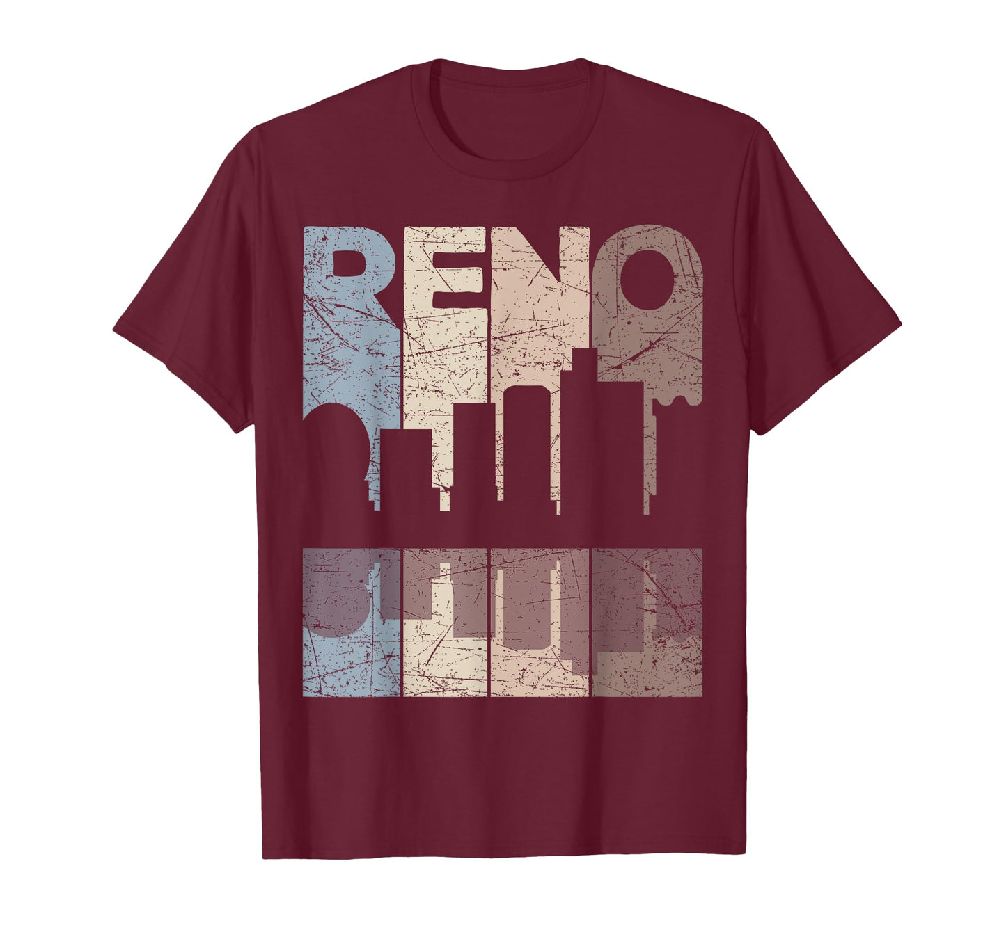 Reno Vintage Reno Nevada Retro Reno Skyline T-Shirt