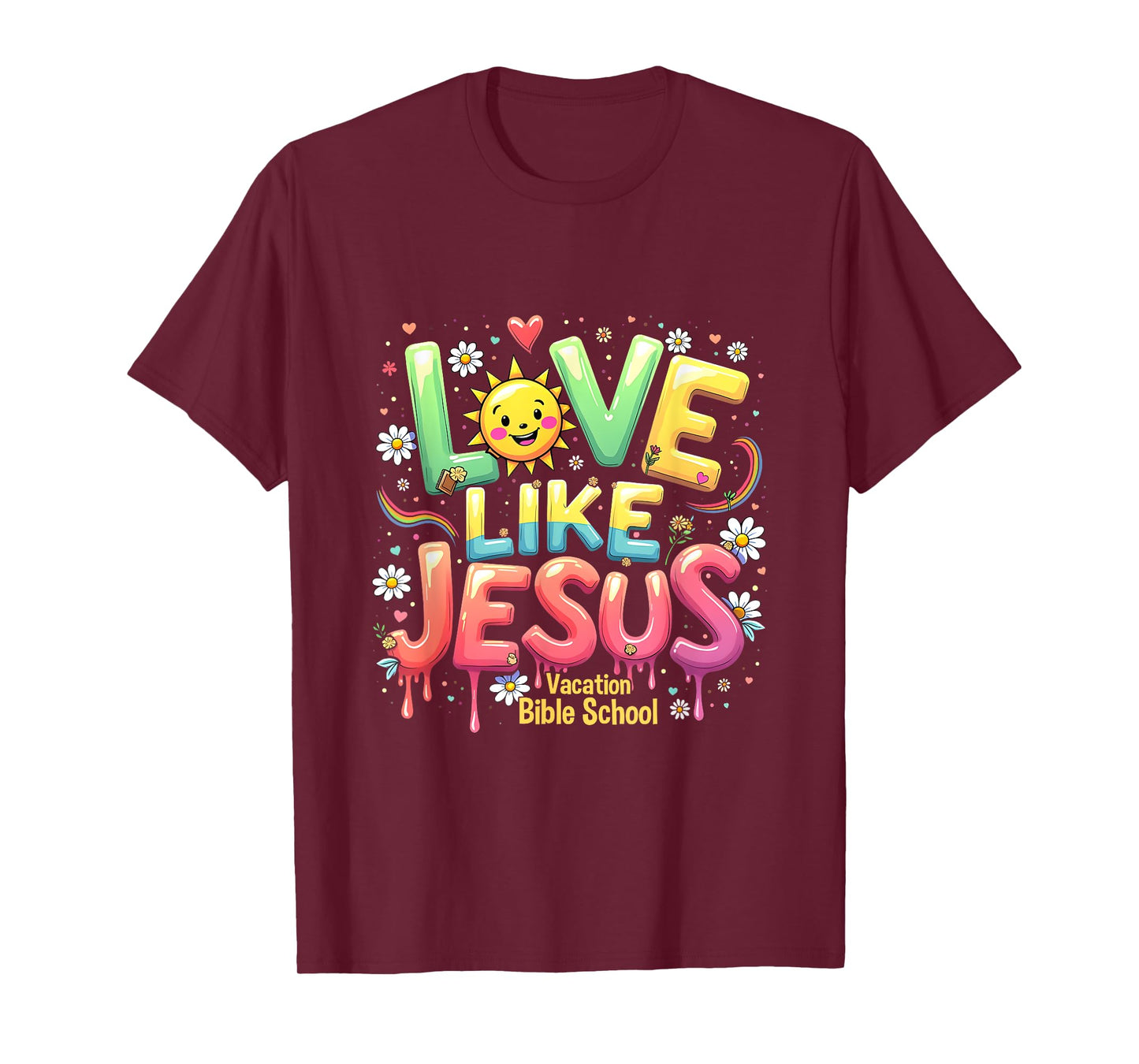 VBS 2025 Christian Love Like Jesus Vacation Bible School T-Shirt