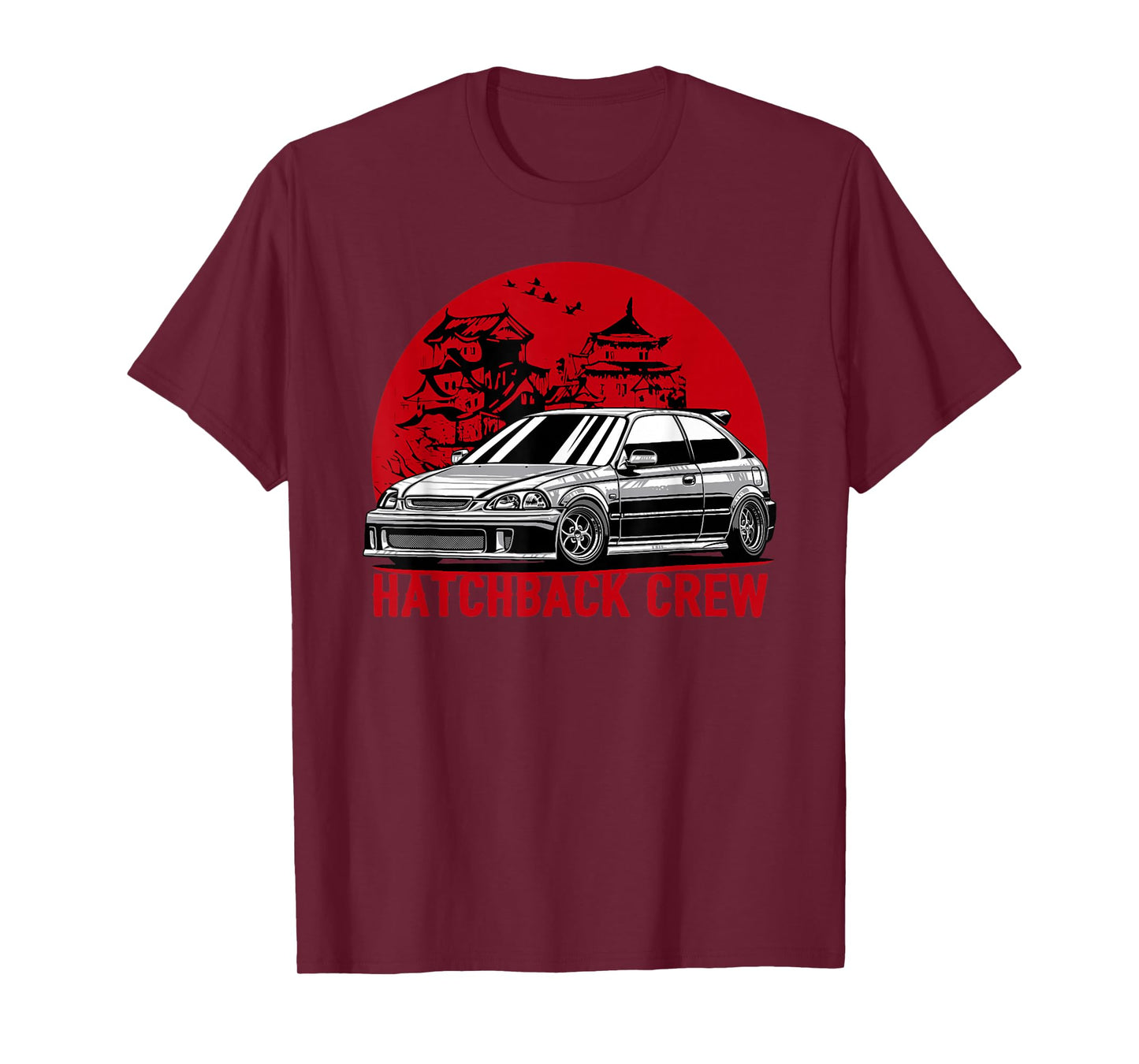 Civic EK Hatchback Type R Japanese Car T-Shirt