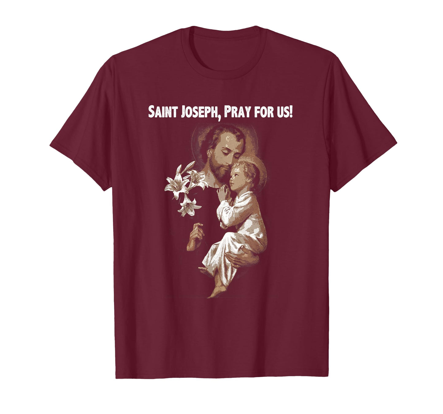Vintage St Joseph shirt Father of Jesus Saint t-shirt T-Shirt