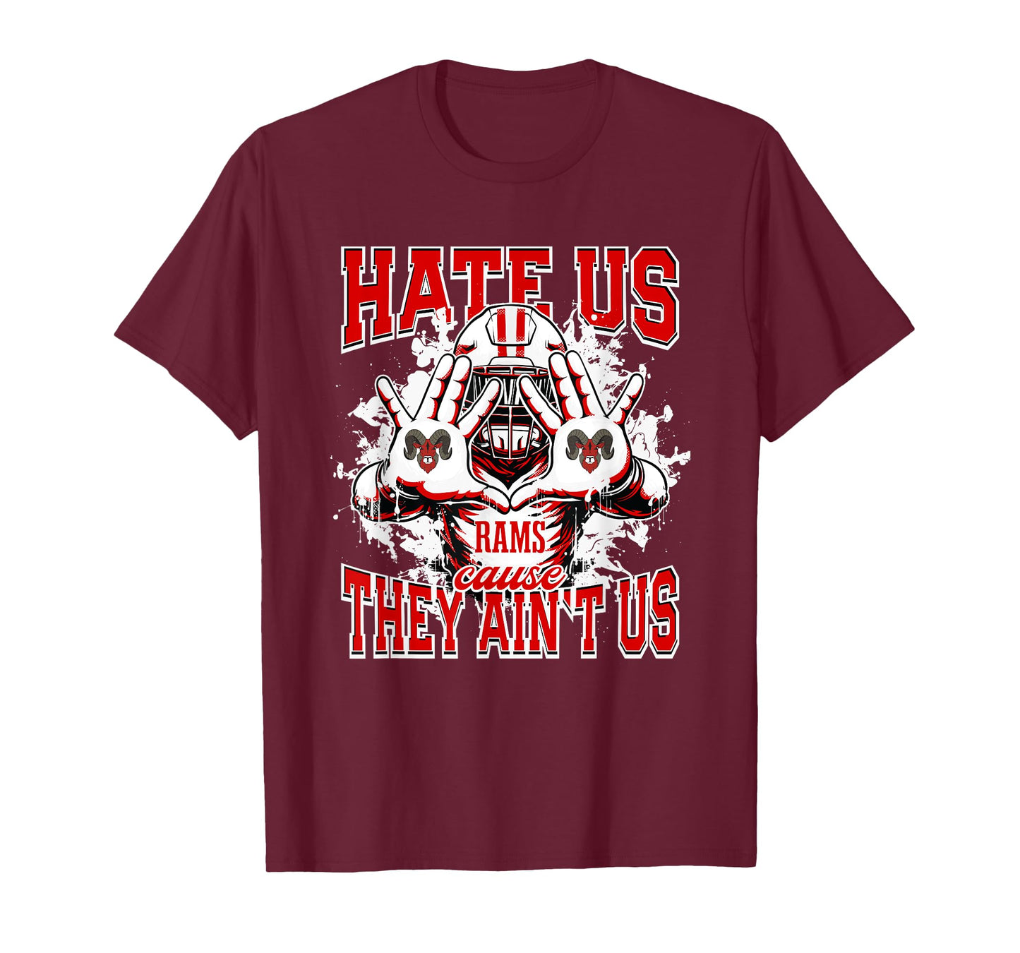 Riverside Rams Logo Hate Us Cause They Ain't HS T-Shirt