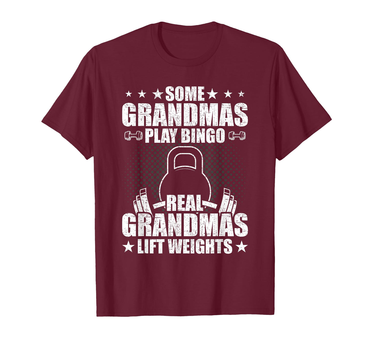 Weightlifting Grandma Bodybuilding Weightlifting Workout T-Shirt