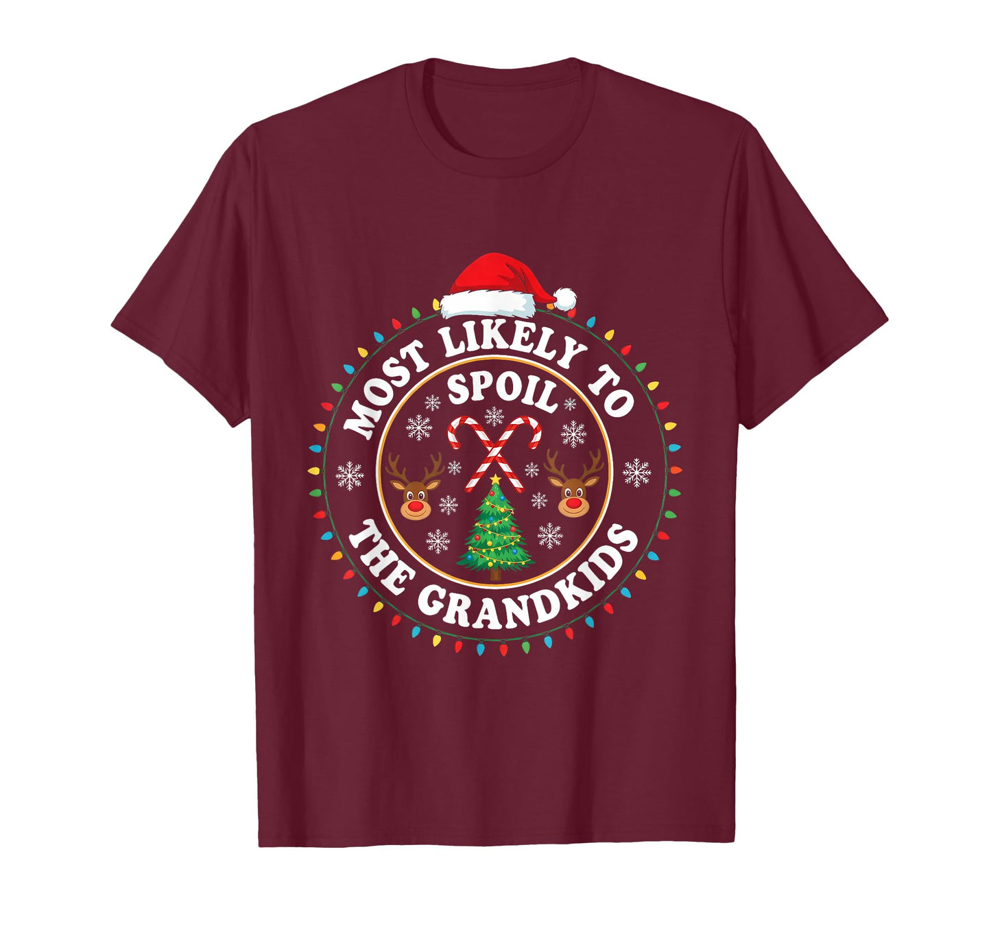 Christmas Party Most Likely to Spoil The Grandkids Women T-Shirt
