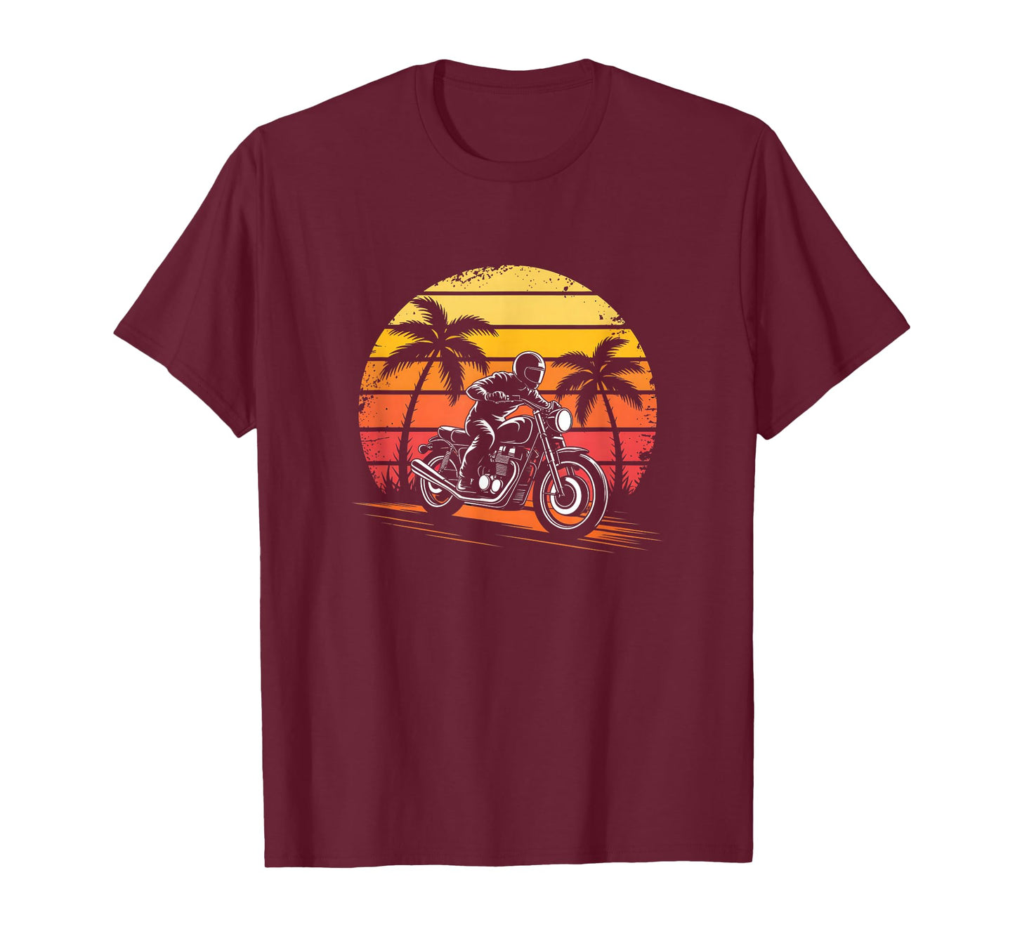 Vintage Motorcycle Outfit | Santa Cruz Retro Bike T-Shirt