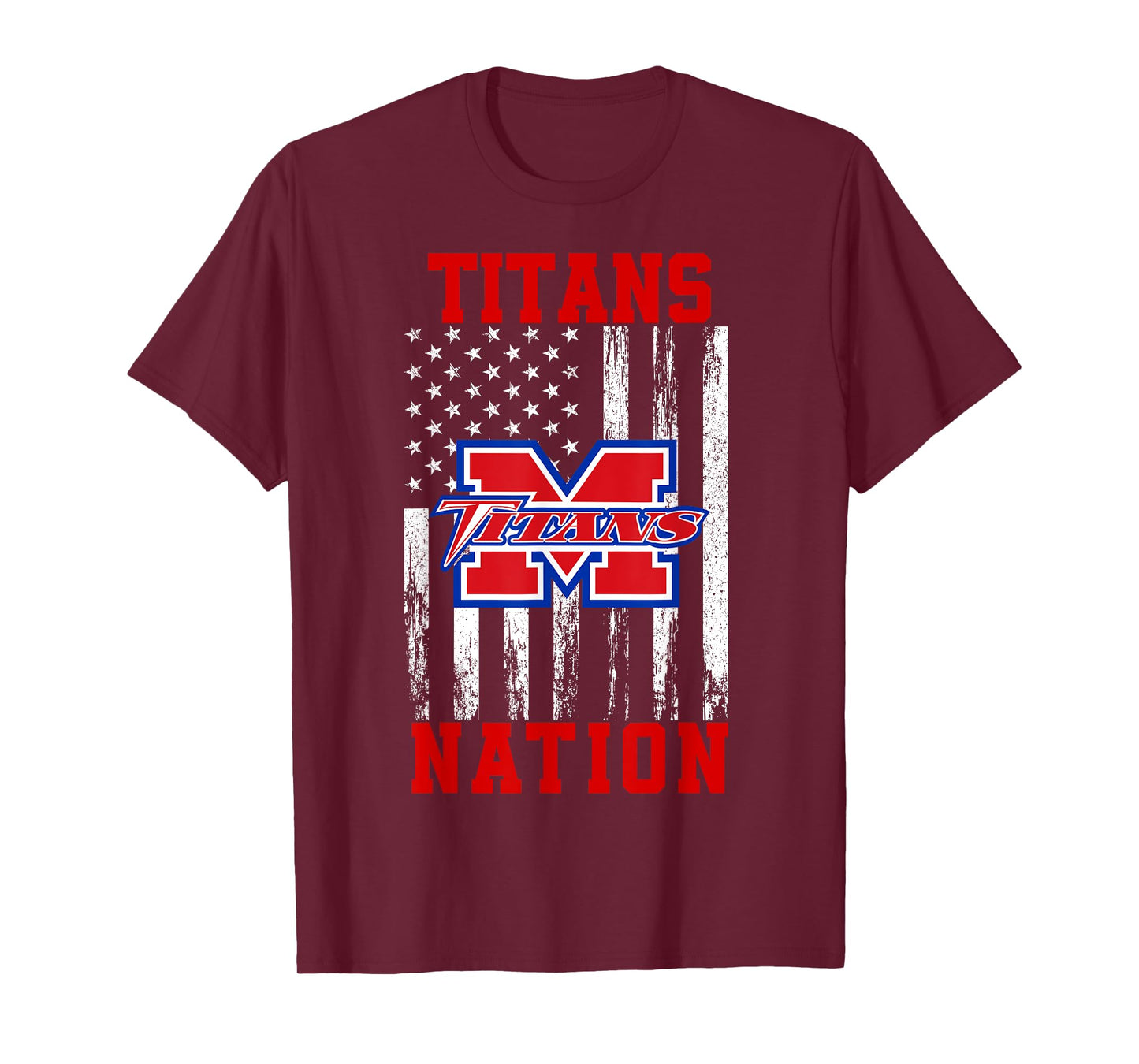 Mercer County Titans Logo Nation HS T-Shirt