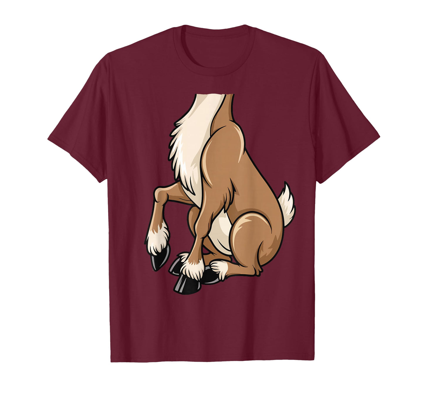 Reindeer Shirt Adult Kids Men Women Brown Deer Costume T-Shirt