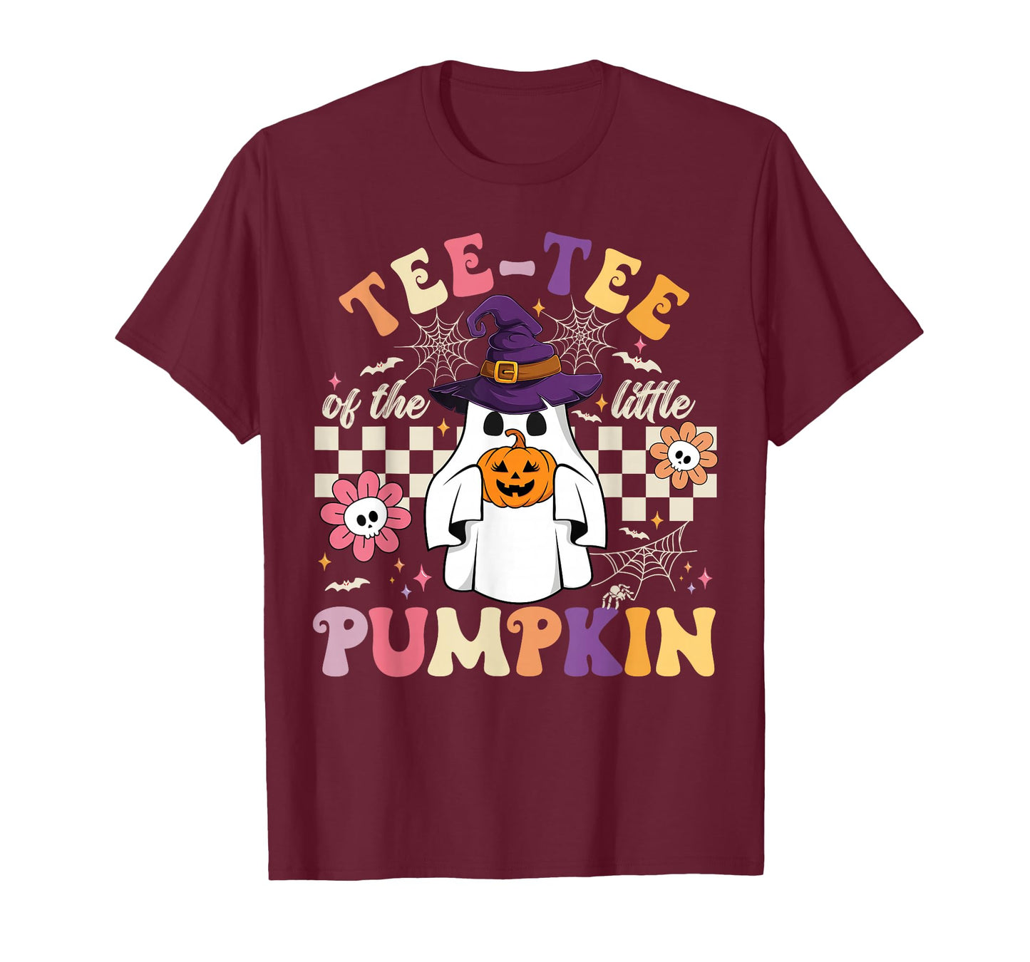 Tee tee of The Little Pumpkin Halloween Spooky Ghost T-Shirt