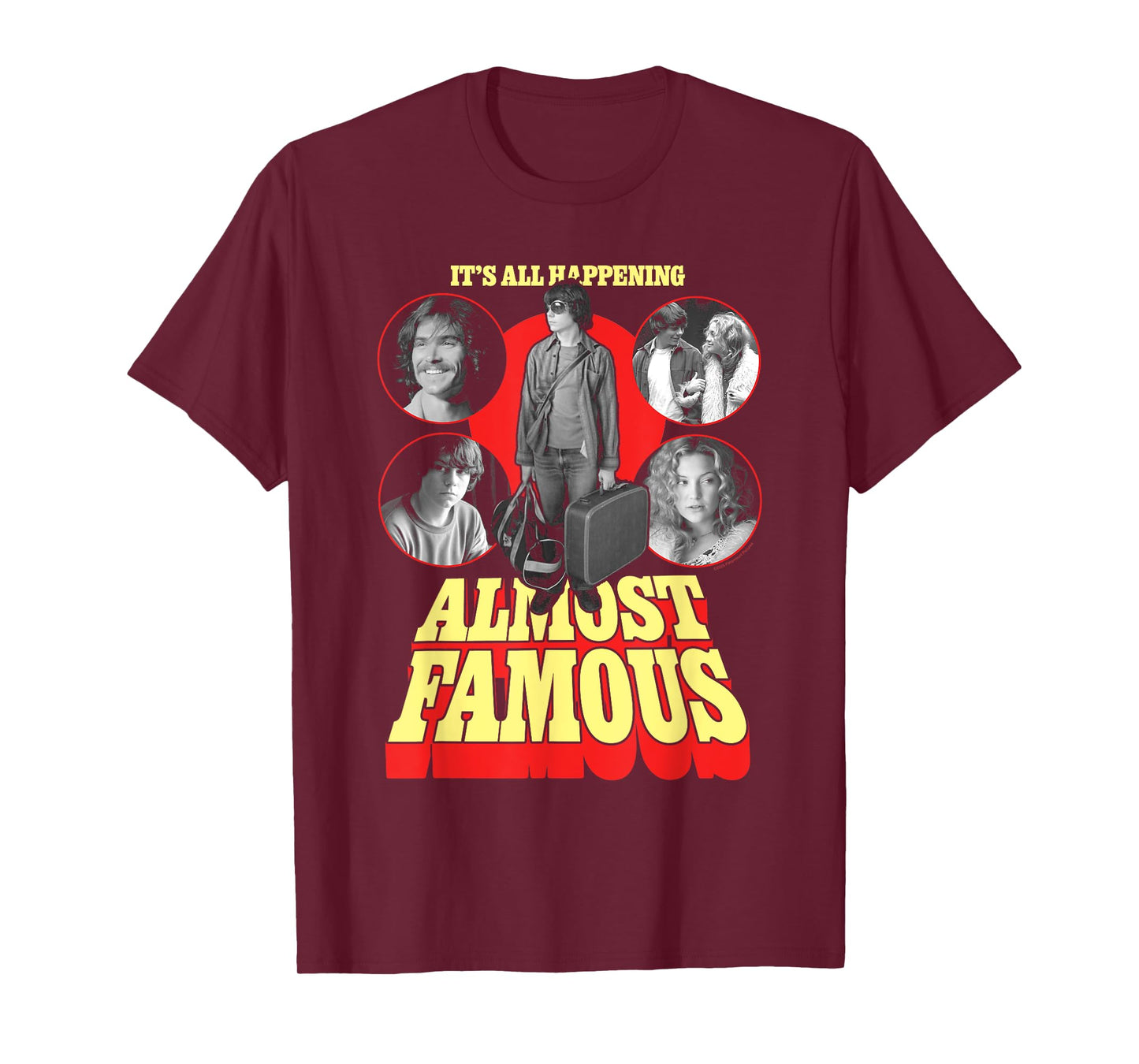 Almost Famous Retro 70's Inspired Movie Poster T-Shirt