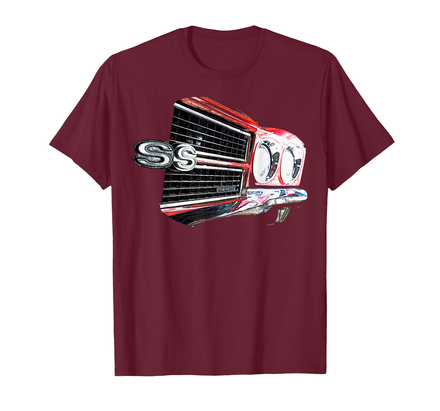 1970 70 Chevelle SS Half Grill Trending Chevys Muscle Car T-Shirt