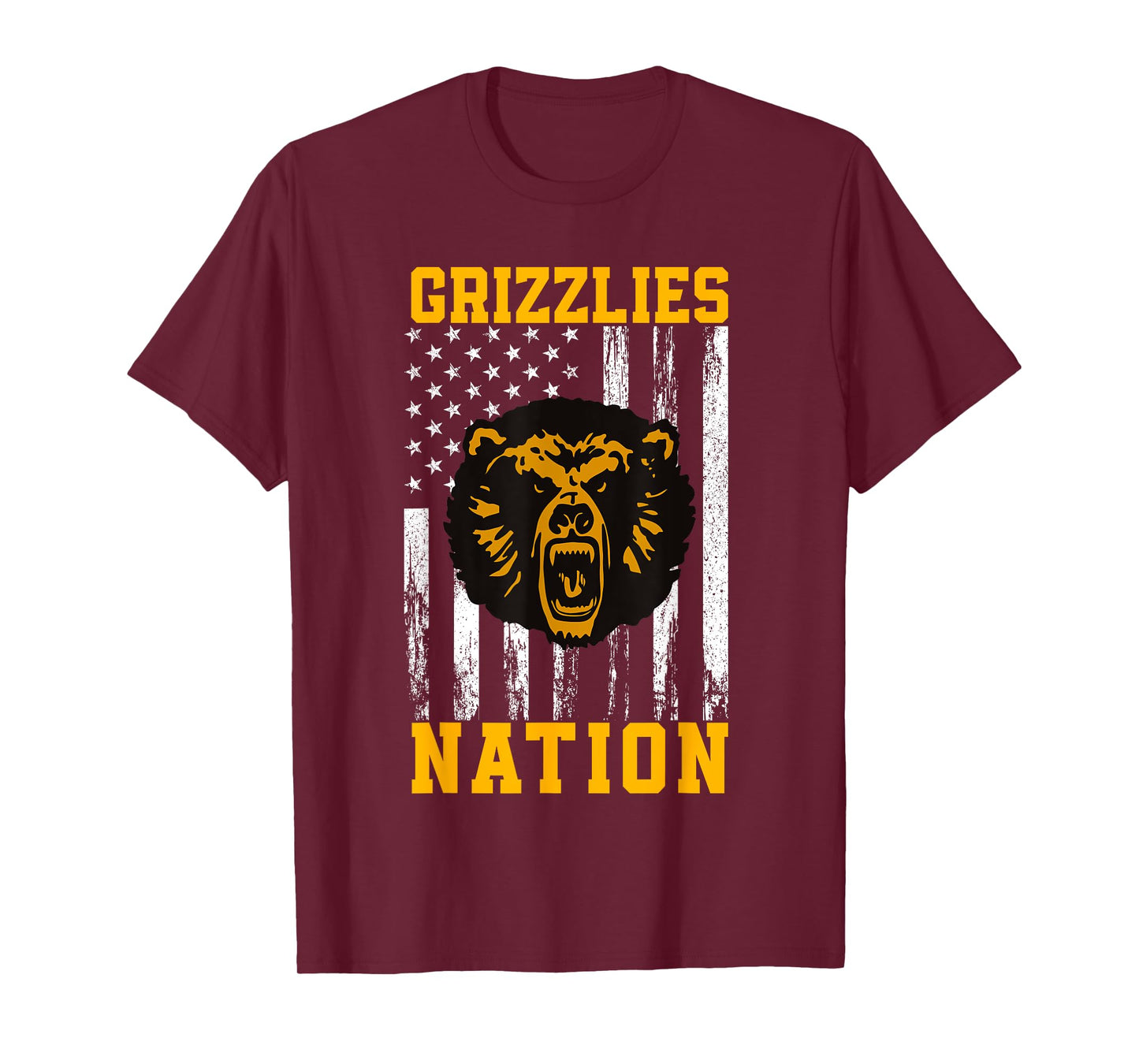 Rocky Mountain Grizzlies Logo Nation HS T-Shirt