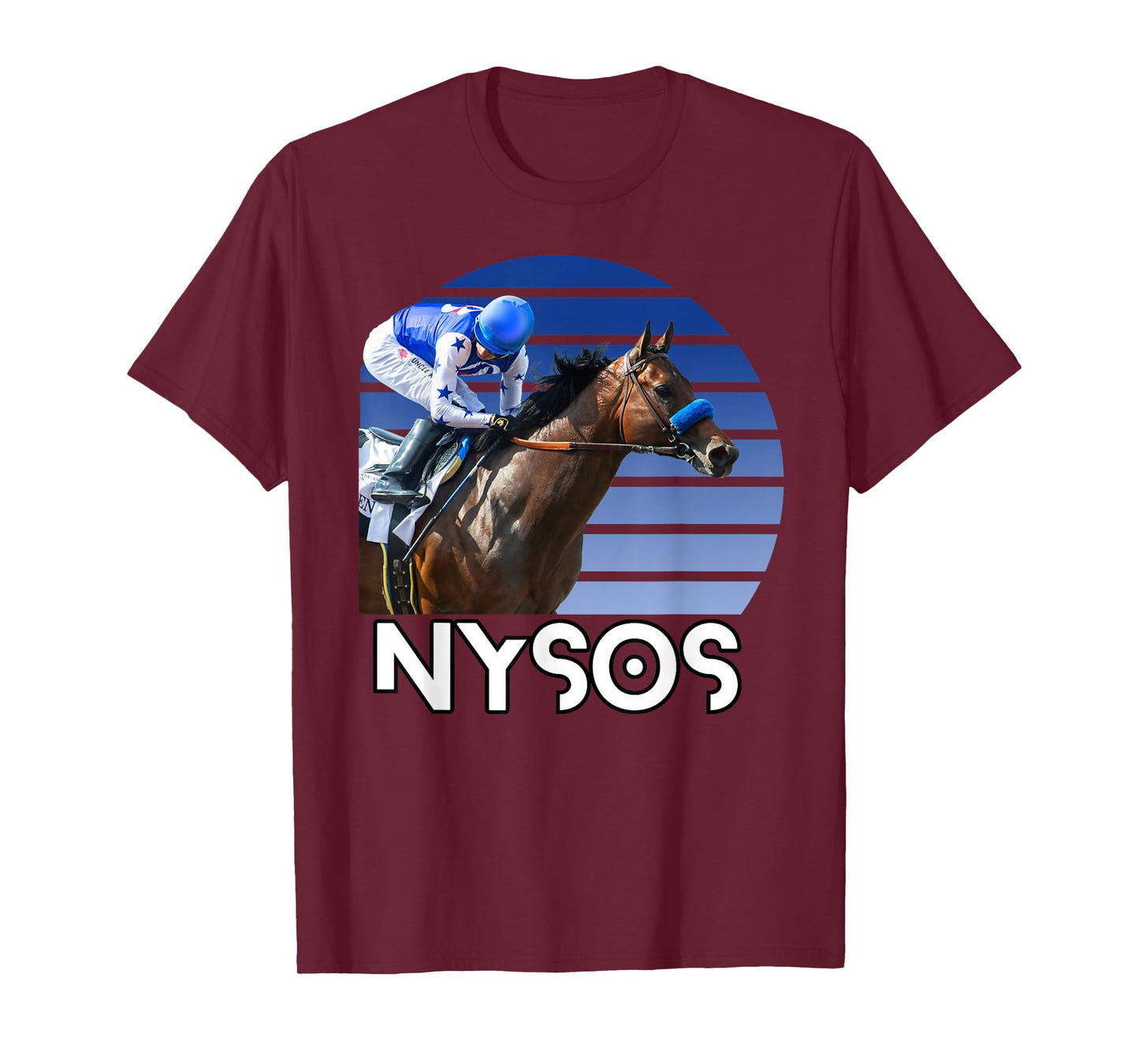Nysos Horse, Horse Racing, Del Mar, Santa Anita, Horses T-Shirt