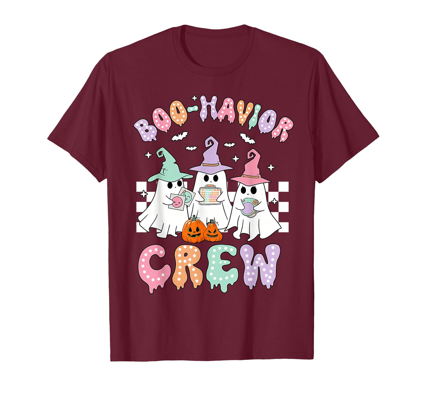 Boo Havior Crew Behavior Analyst Halloween ABA RBT T-Shirt