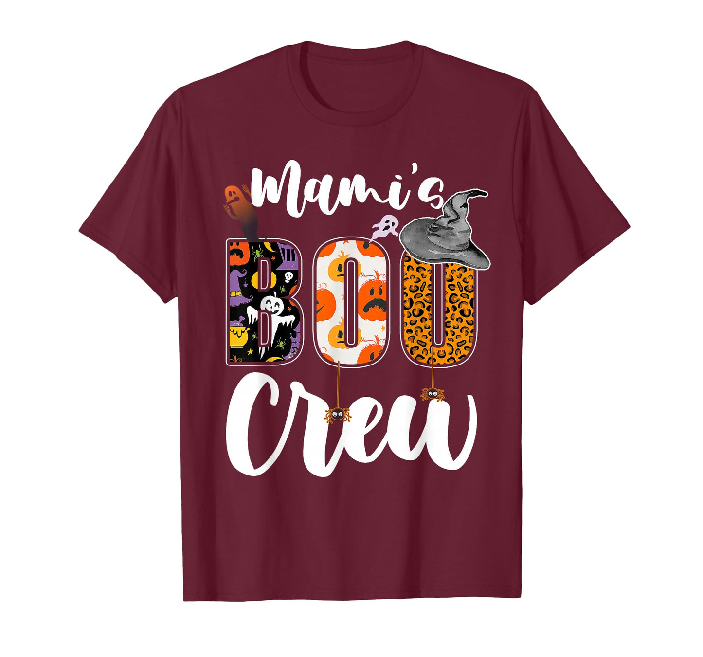 Mami's Boo Crew Halloween Aunt Nephew Niece Matching T-Shirt