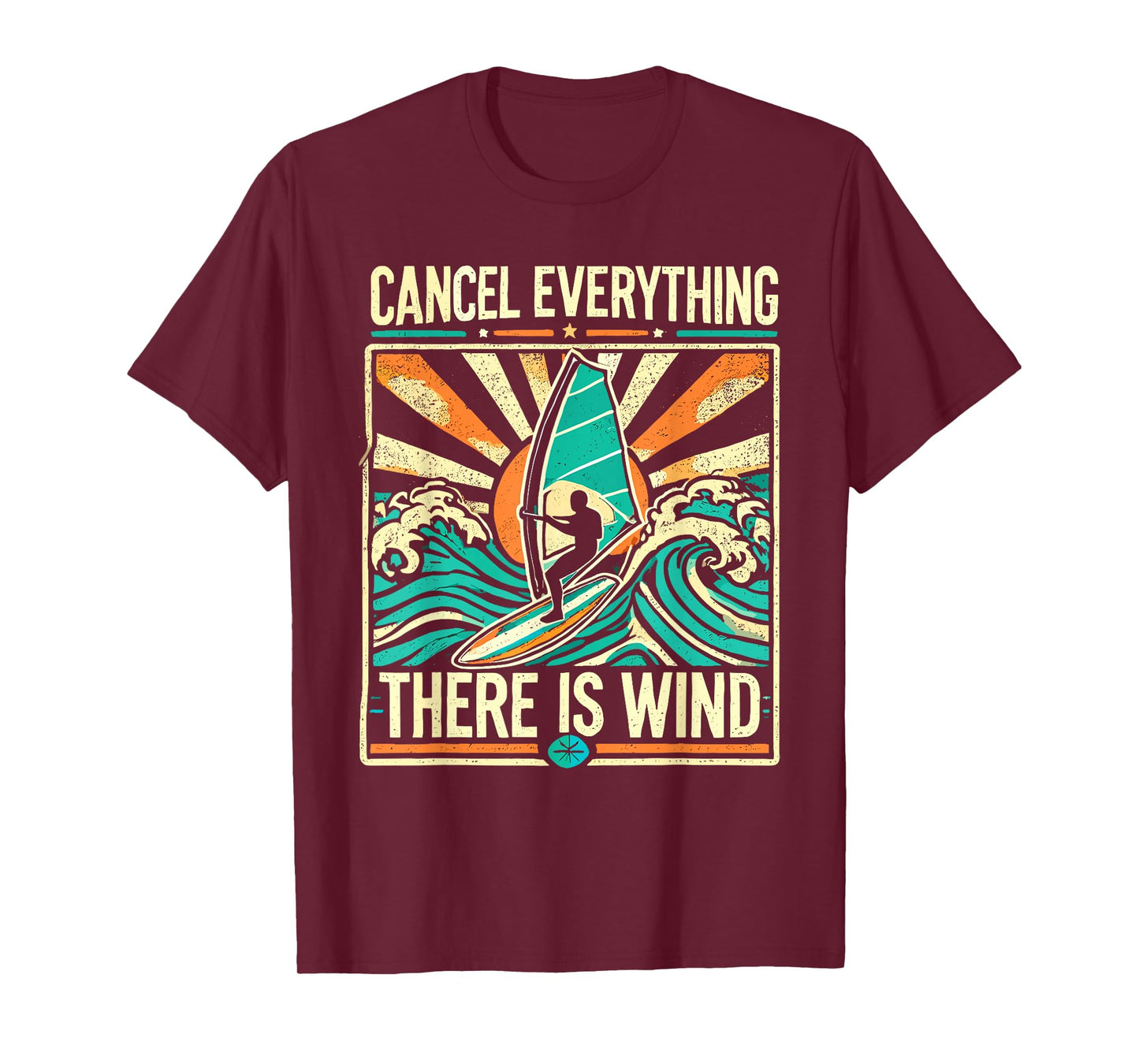 Retro Windsurfing Sayings for Windsurfer Surfers T-Shirt