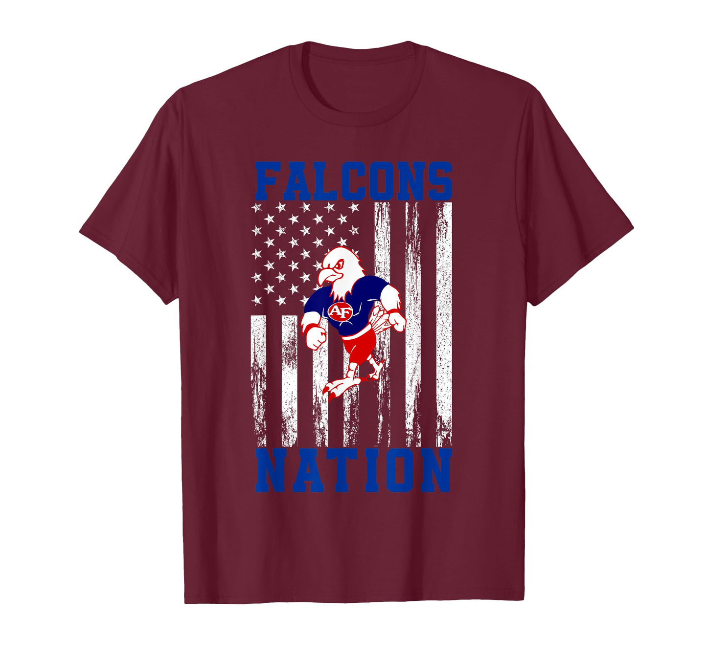 Austintown Fitch Falcons Logo Nation HS T-Shirt