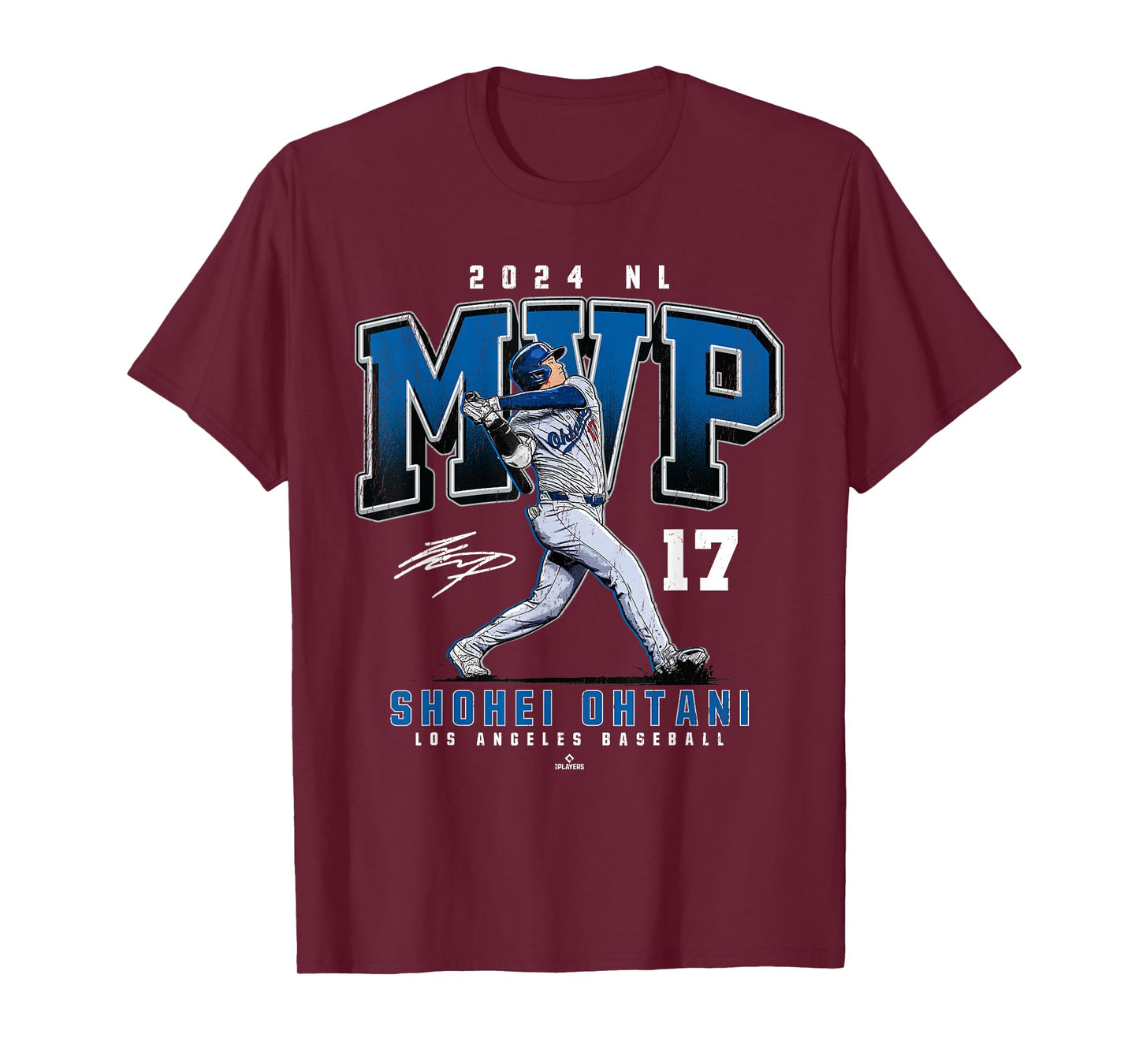 2024 NL MVP Shohei Ohtani Los Angeles Baseball MLBPA T-Shirt