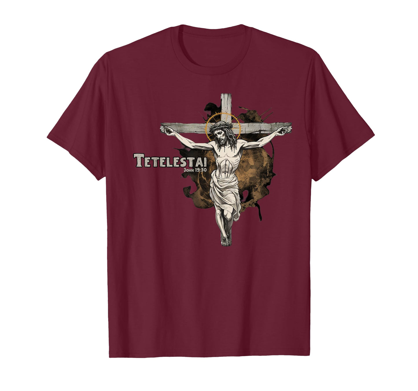 Tetelestai Jesus John Bible Verse T-Shirt
