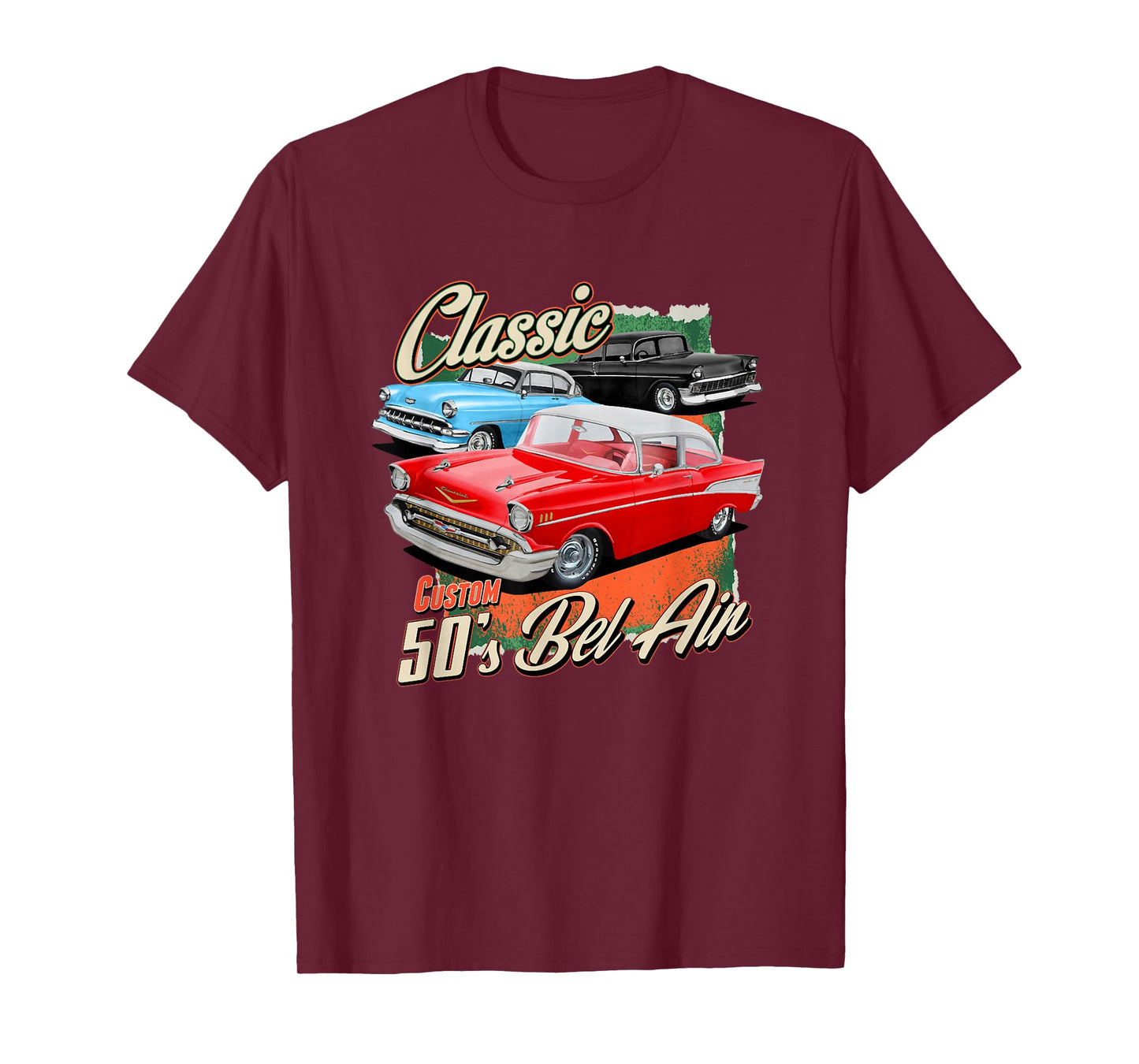 50s bel air vintage classic car 1953 1955 1956 1957 57 55 T-Shirt