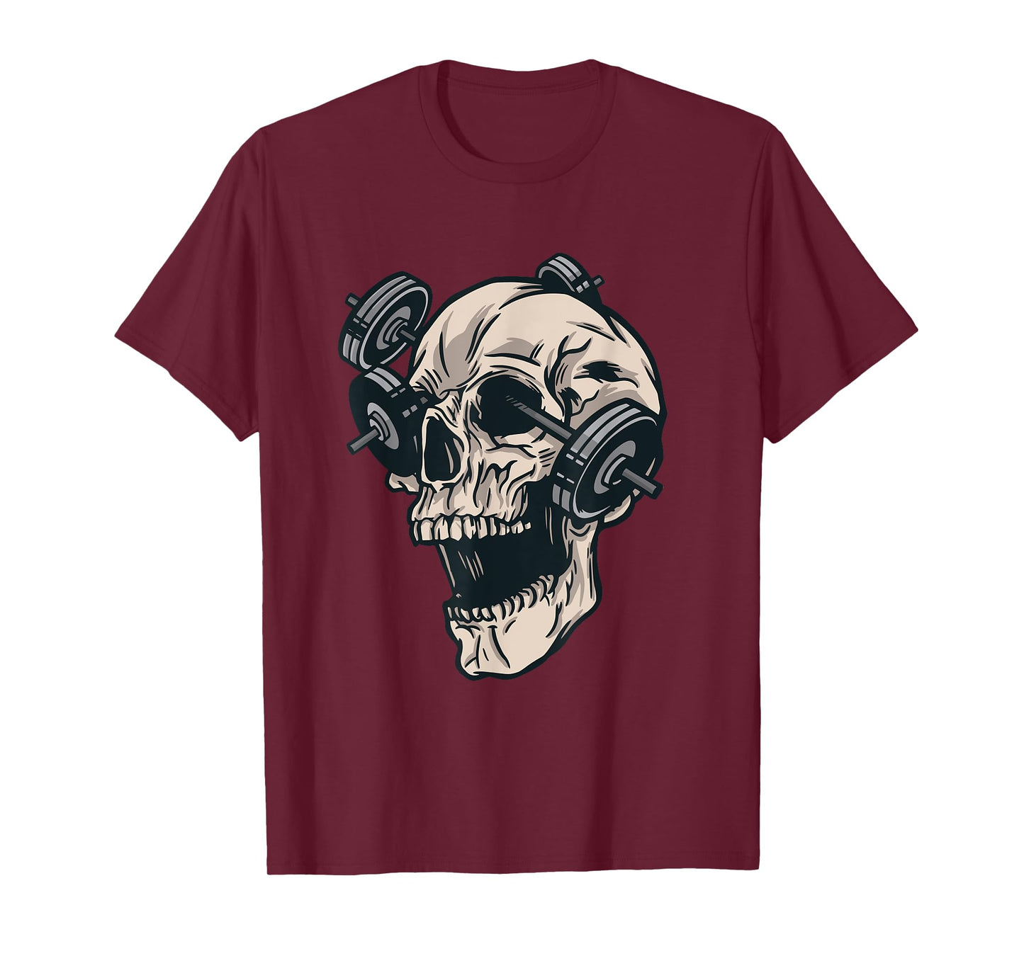 vintage skull gym for men T-Shirt