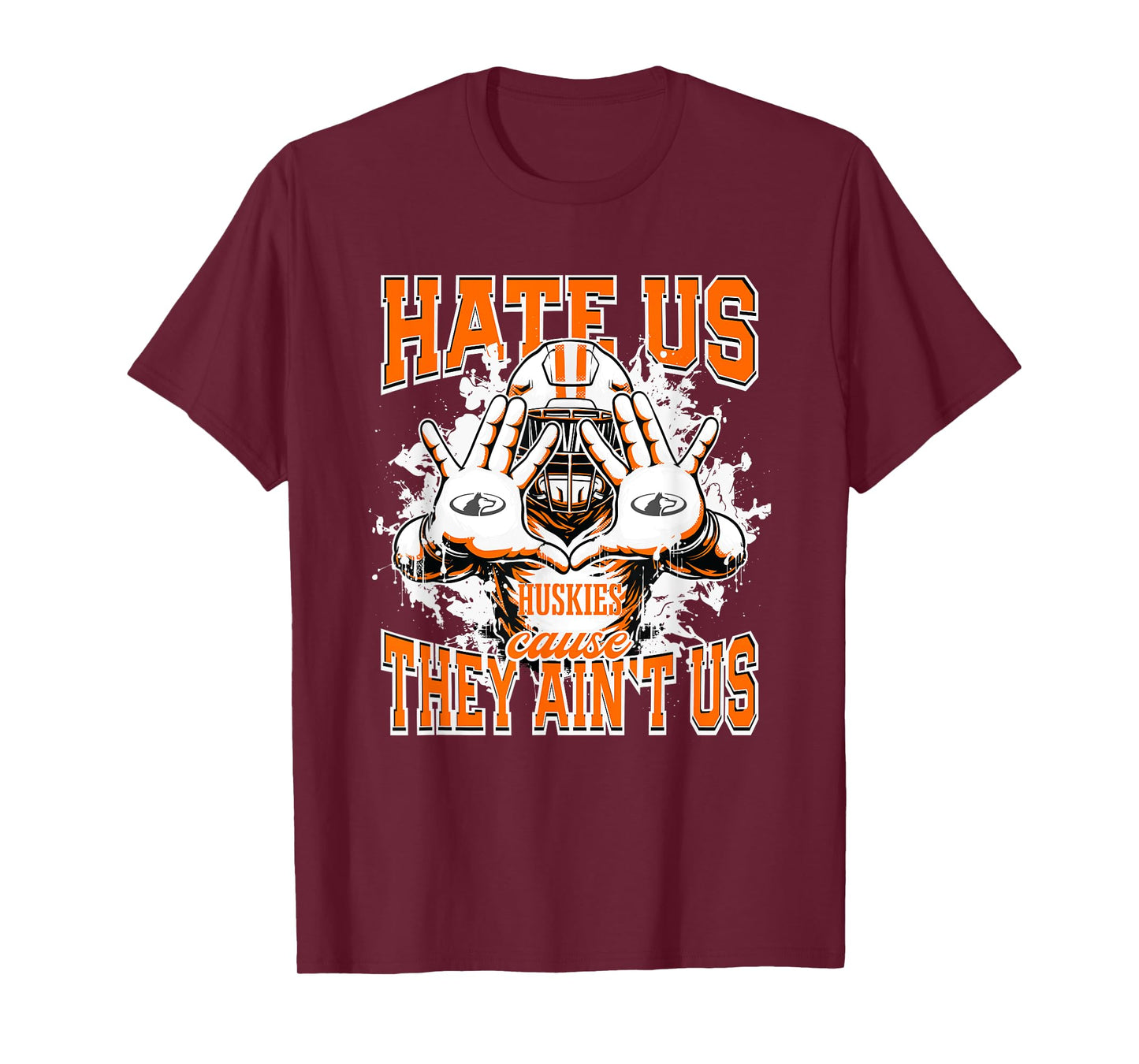 Hamilton Heights Huskies Logo Hate Us Cause They Ain't HS T-Shirt